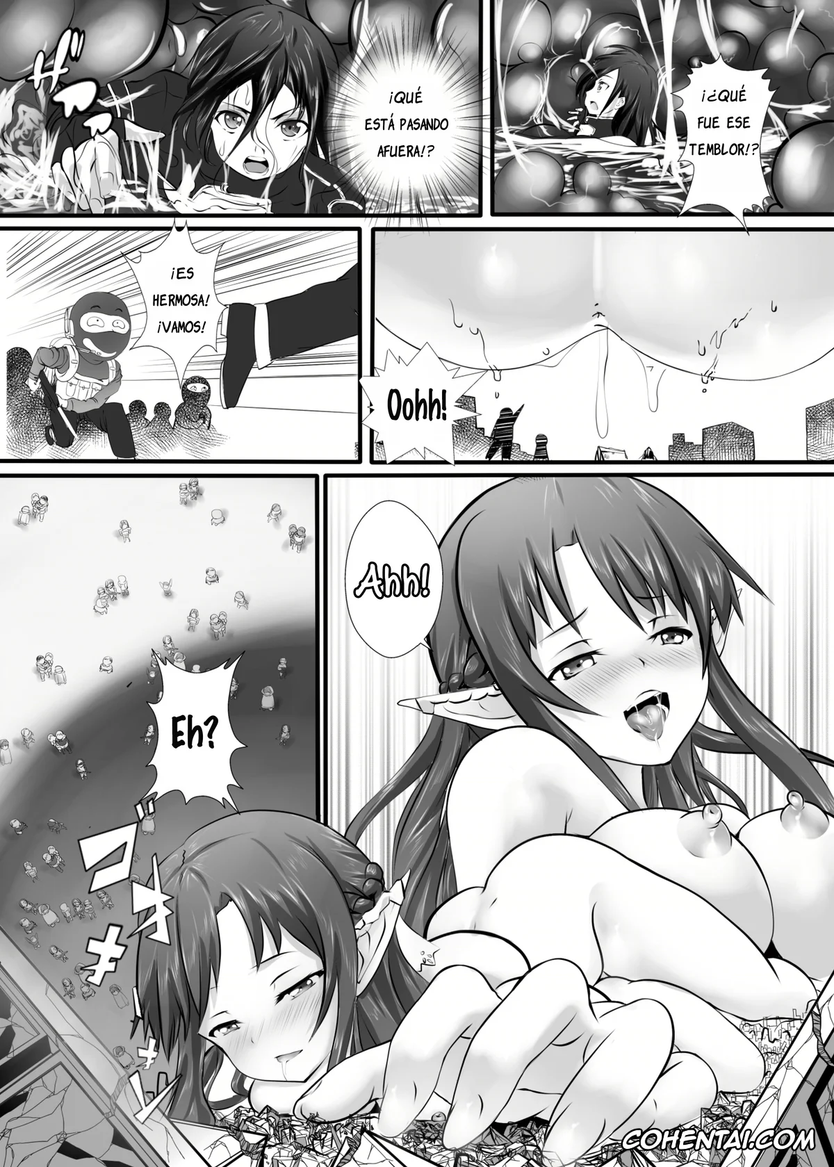 Sword Art Online porno, Asuna Yuuki porno, Kazuto Kirigaya | Kirito porno, Shino Asada | Sinon porno, BUG ART ONLINE (Sword Art Online), pagina 17