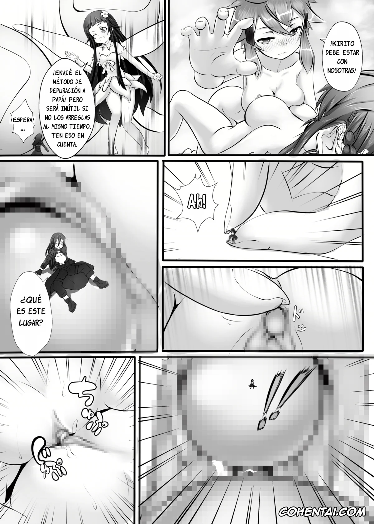 Sword Art Online porno, Asuna Yuuki porno, Kazuto Kirigaya | Kirito porno, Shino Asada | Sinon porno, BUG ART ONLINE (Sword Art Online), pagina 23