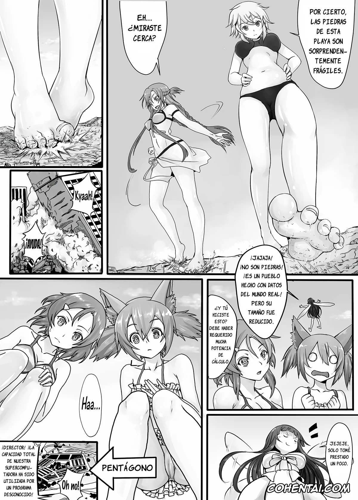 Sword Art Online xxx, Asuna Yuuki xxx, Bug Art Online 2.0 (Sword Art Online), pagina 10
