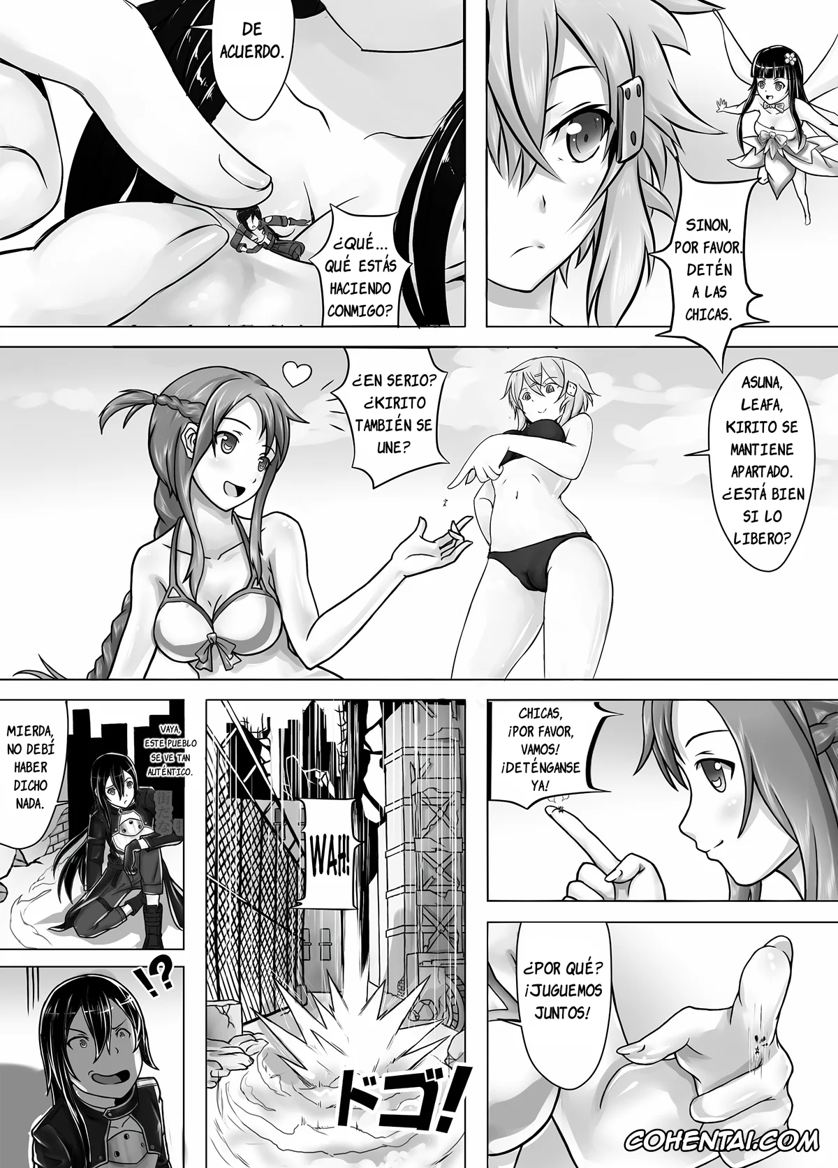 Sword Art Online xxx, Asuna Yuuki xxx, Bug Art Online 2.0 (Sword Art Online), pagina 19