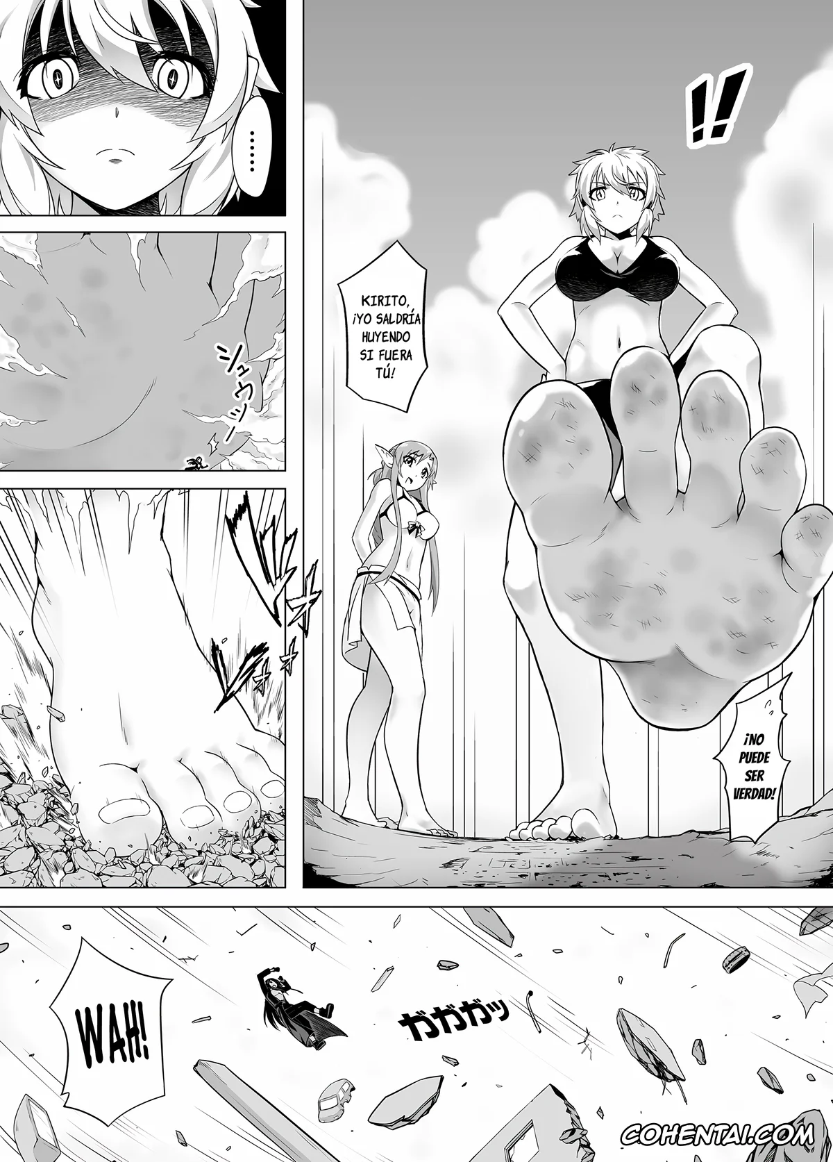Sword Art Online porno, Asuna Yuuki porno, Bug Art Online 2.0 (Sword Art Online), pagina 20