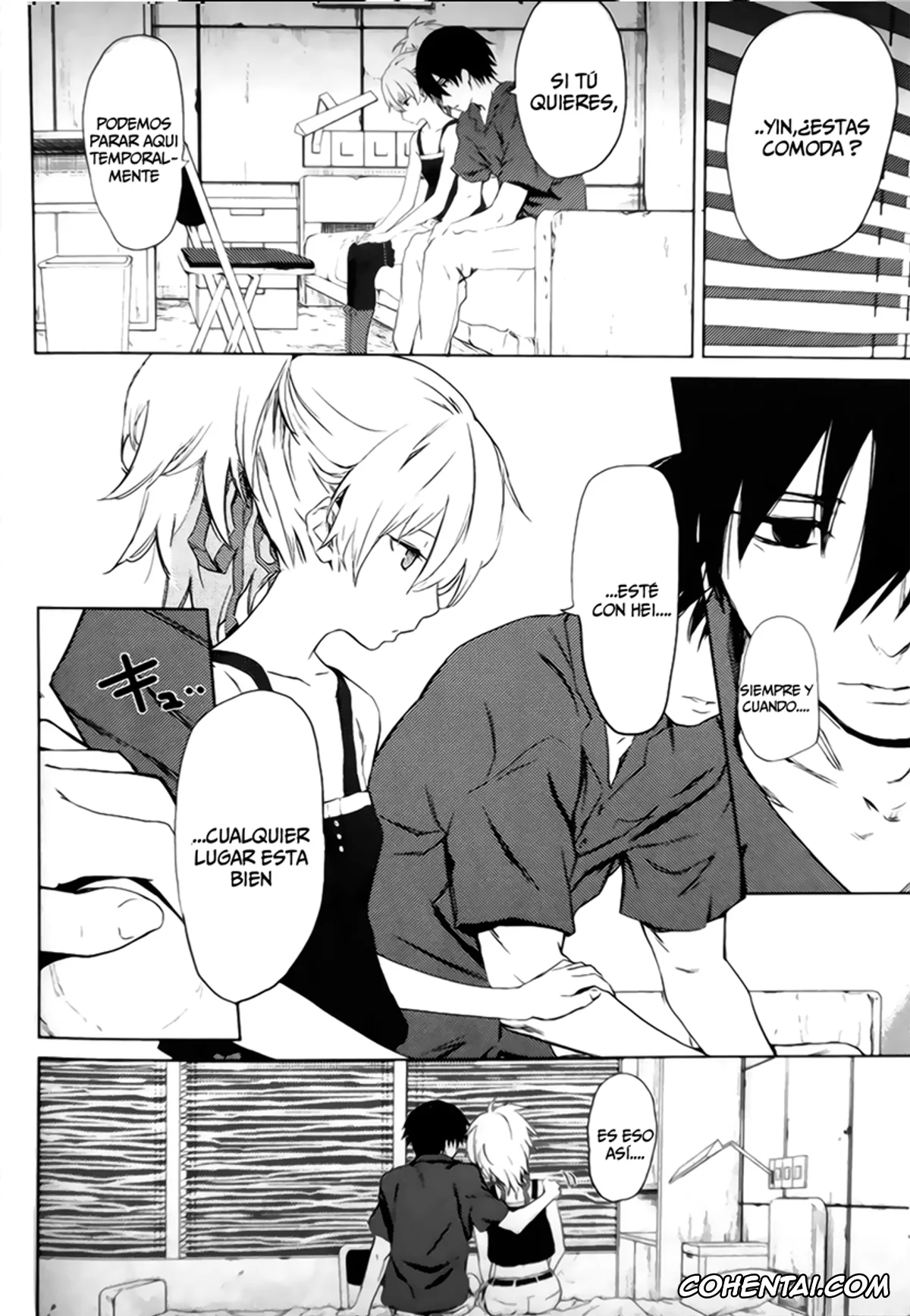 Darker Than Black xxx, Hei xxx, Yin xxx, CADENZA -STILL IN THE NIGHT- (Darker than Black: The Black Contractor), pagina 4