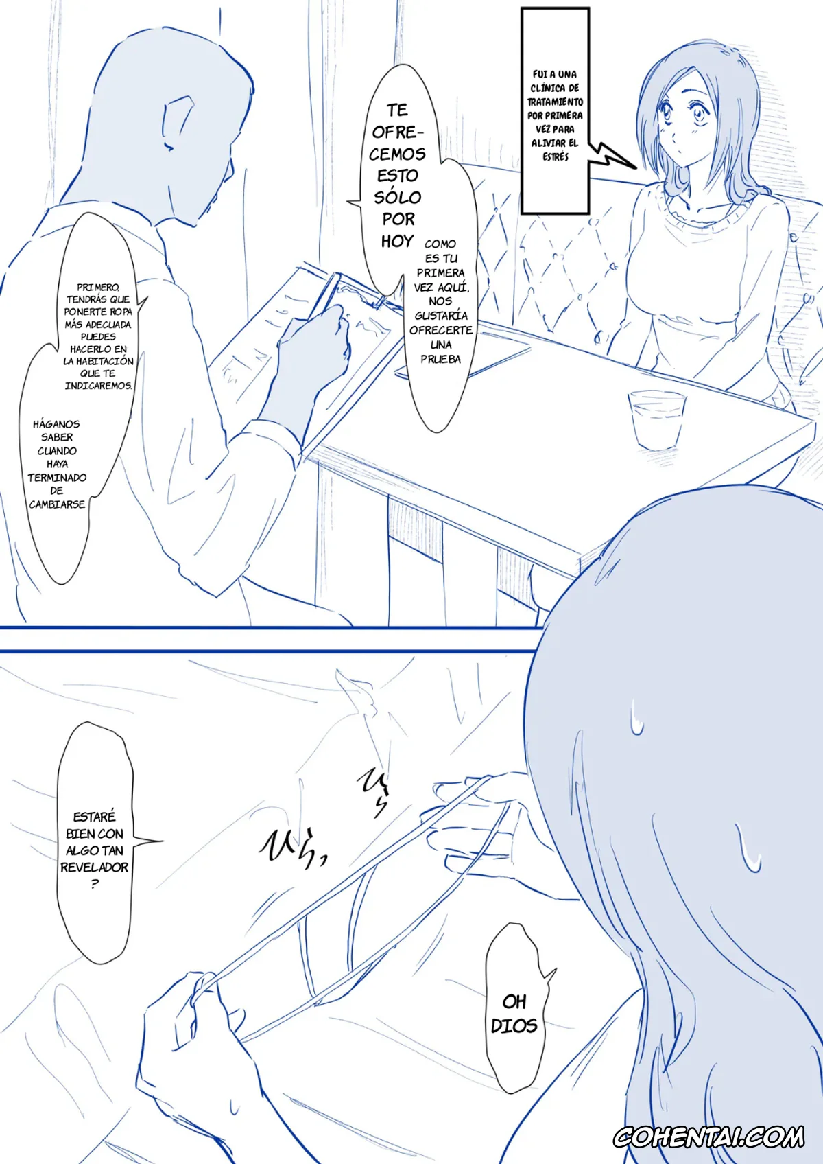 Bleach xxx, Orihime Inoue xxx, Orihime Manga Bangaihen (Bleach), pagina 1