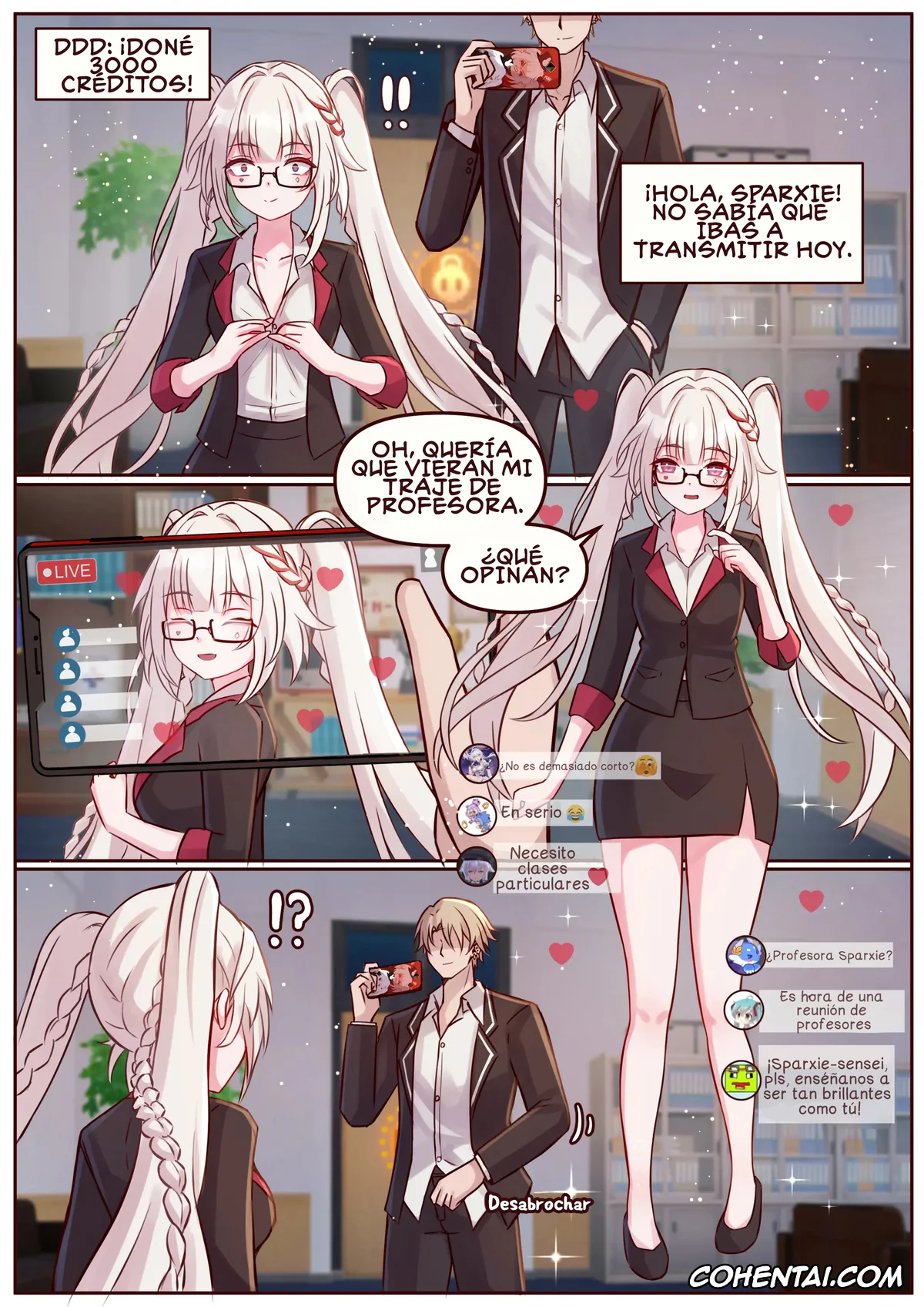 Honkai: Star Rail xxx, Skott xxx, Sparxie xxx, Finish Sparxie, pagina 4