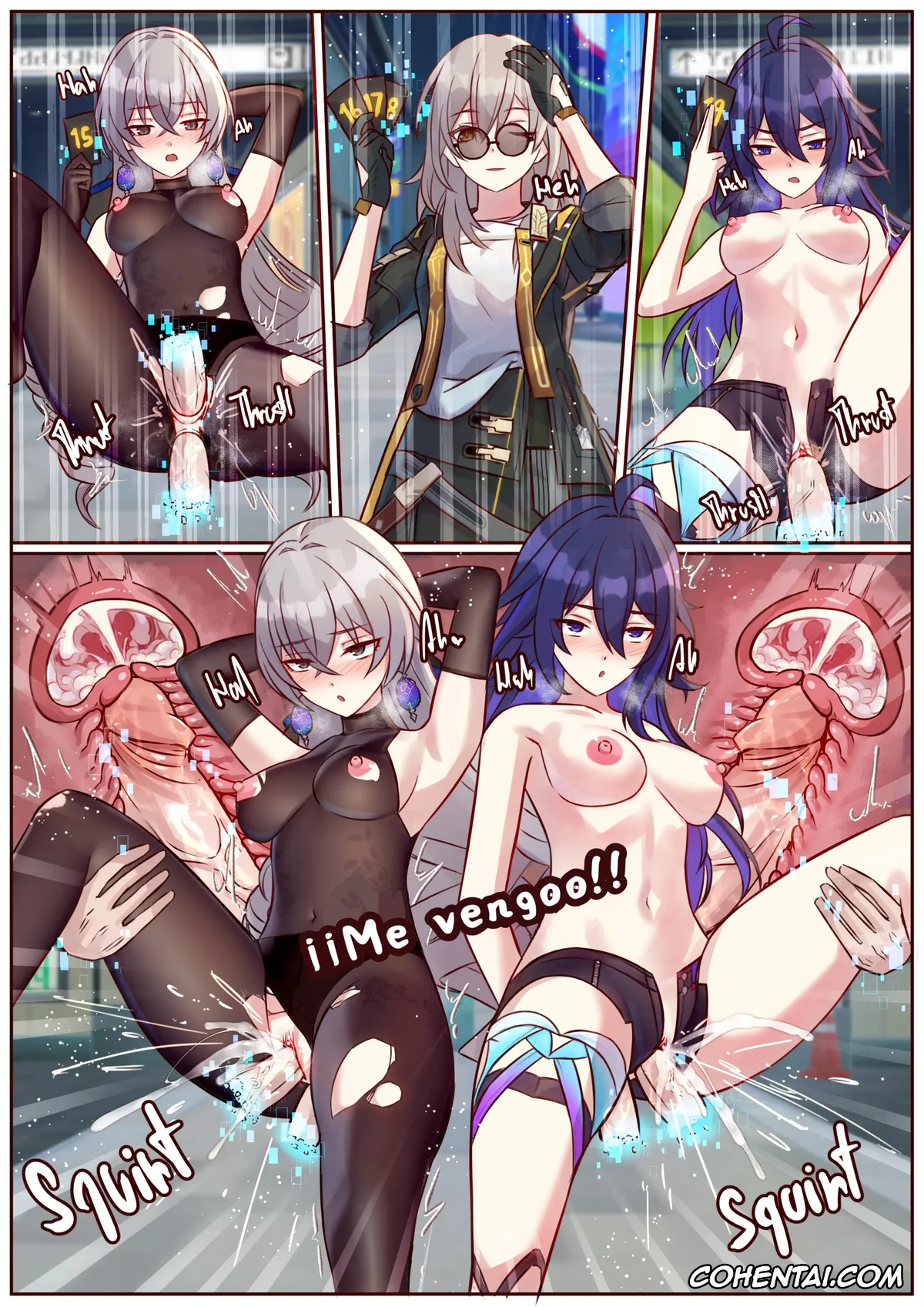 Honkai: Star Rail hentai, Bronya Rand hentai, Seele Vollerei hentai, Skott hentai, Stelle hentai, Finish Seele & Bronya (Honkai: Star Rail), pagina 12