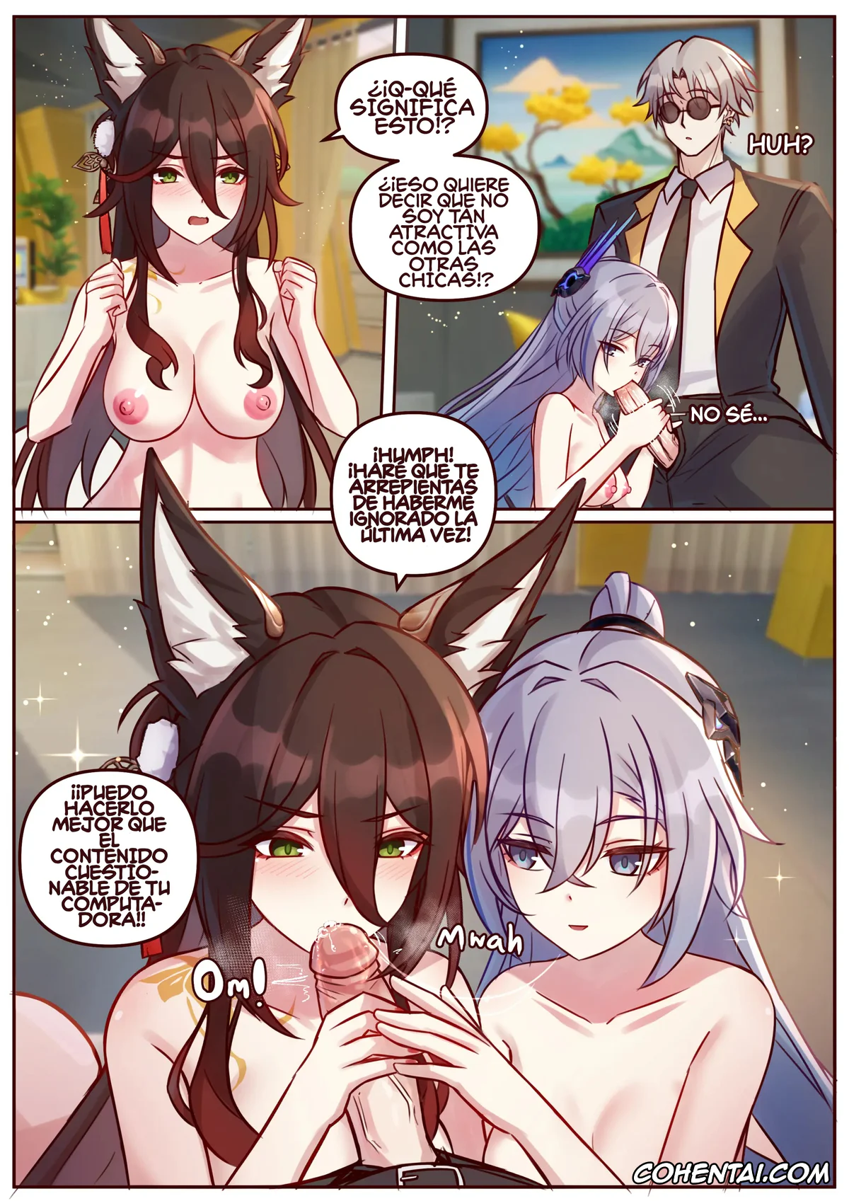 Honkai: Star Rail hentai, Silver Wolf hentai, Skott hentai, Stelle hentai, Tingyun hentai, Finish SW999 & Fugue (Honkai: Star Rail), pagina 6
