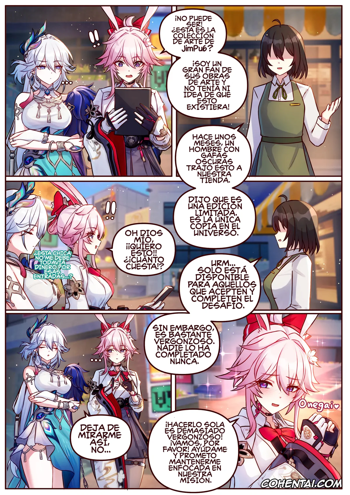 Honkai: Star Rail xxx, Evanescia xxx, Yao Guang xxx, Finish Eva & Yao (Honkai: Star Rail), pagina 1