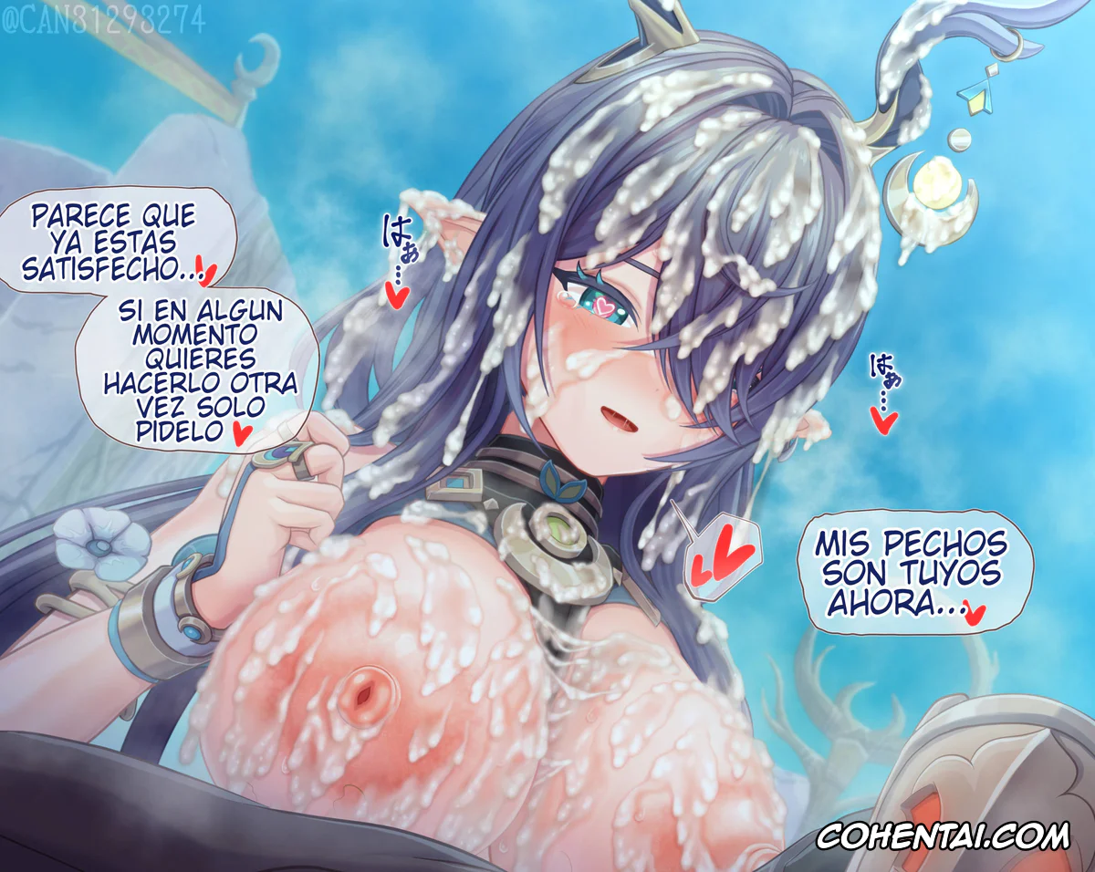 Genshin Impact porno, Aether porno, Lauma porno, Lauma (Genshin Impact), pagina 35