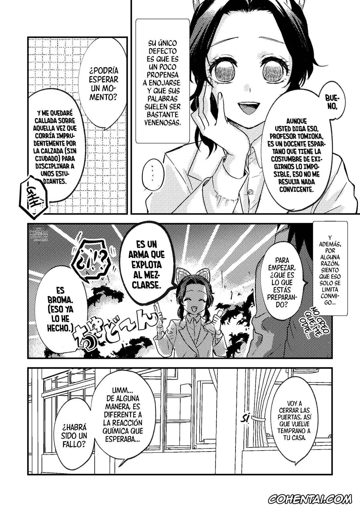 Kimetsu No Yaiba | Demon Slayer porno, Giyuu Tomioka porno, Shinobu Kochou porno, Sensei Souteigai no Jitai desu! | ¡Profesor, esta es una situación inesperada! (Kimetsu no Yaiba), pagina 5