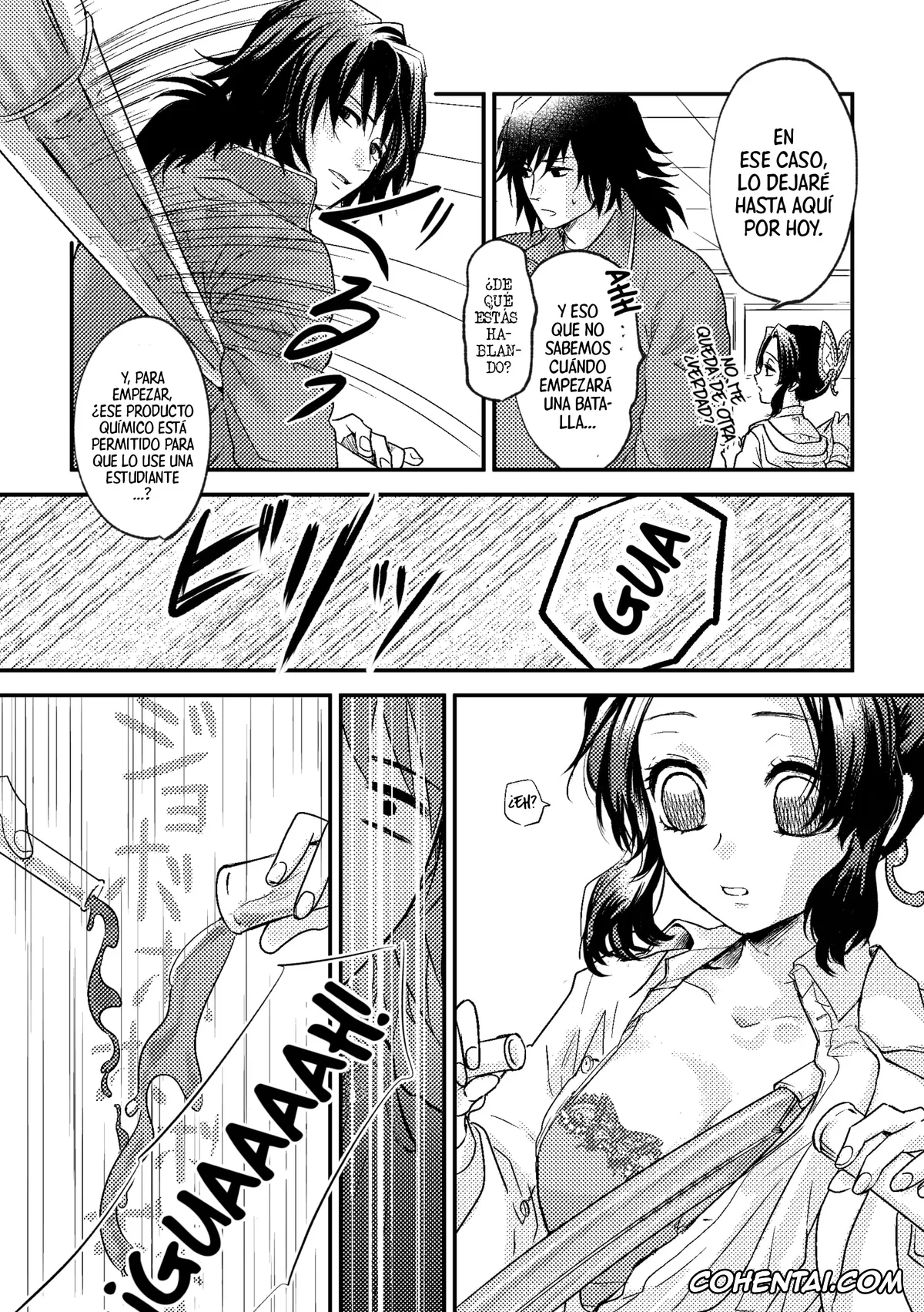 Kimetsu No Yaiba | Demon Slayer hentai, Giyuu Tomioka hentai, Shinobu Kochou hentai, Sensei Souteigai no Jitai desu! | ¡Profesor, esta es una situación inesperada! (Kimetsu no Yaiba), pagina 6