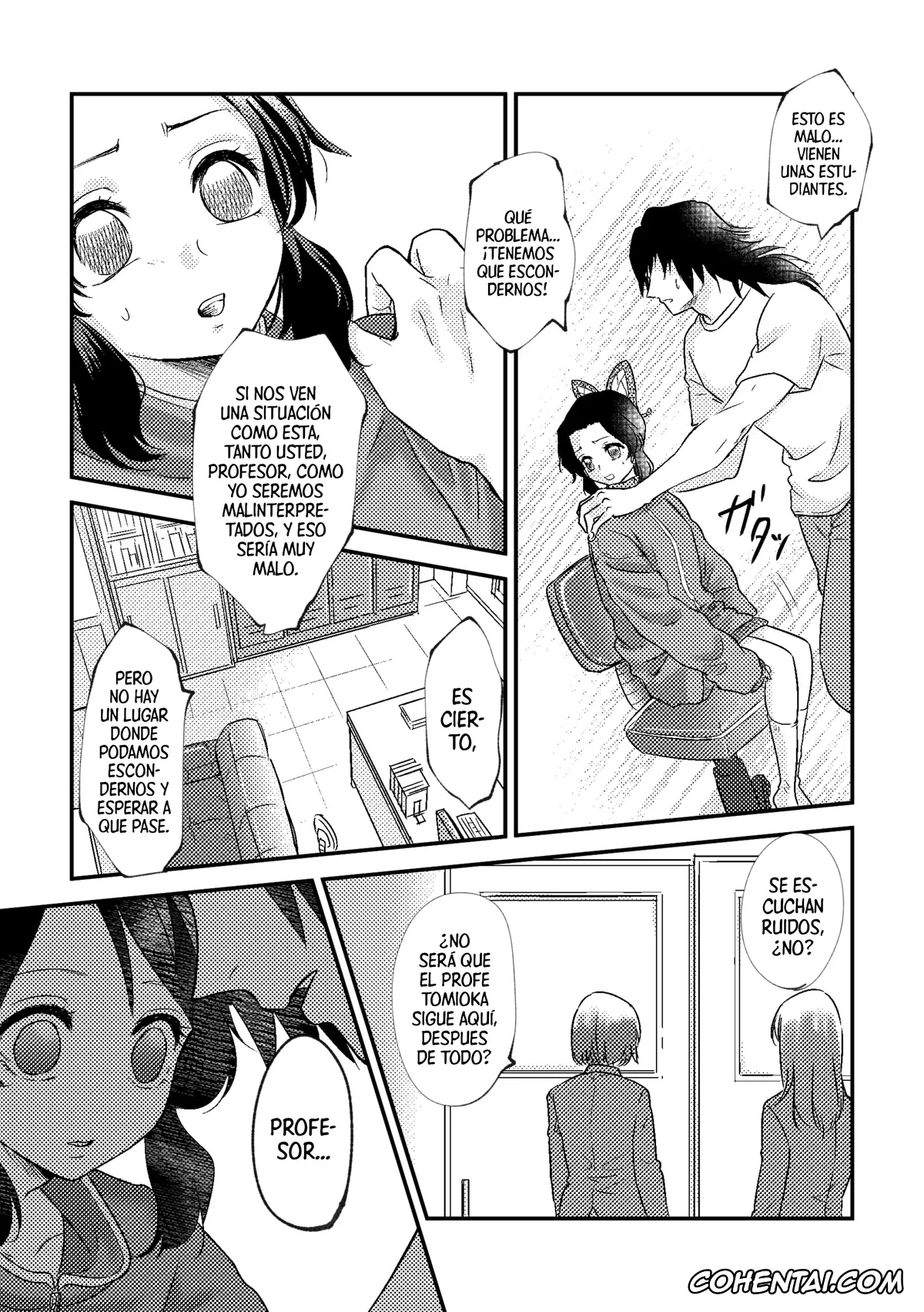 Kimetsu No Yaiba | Demon Slayer porno, Giyuu Tomioka porno, Shinobu Kochou porno, Sensei Souteigai no Jitai desu! | ¡Profesor, esta es una situación inesperada! (Kimetsu no Yaiba), pagina 11