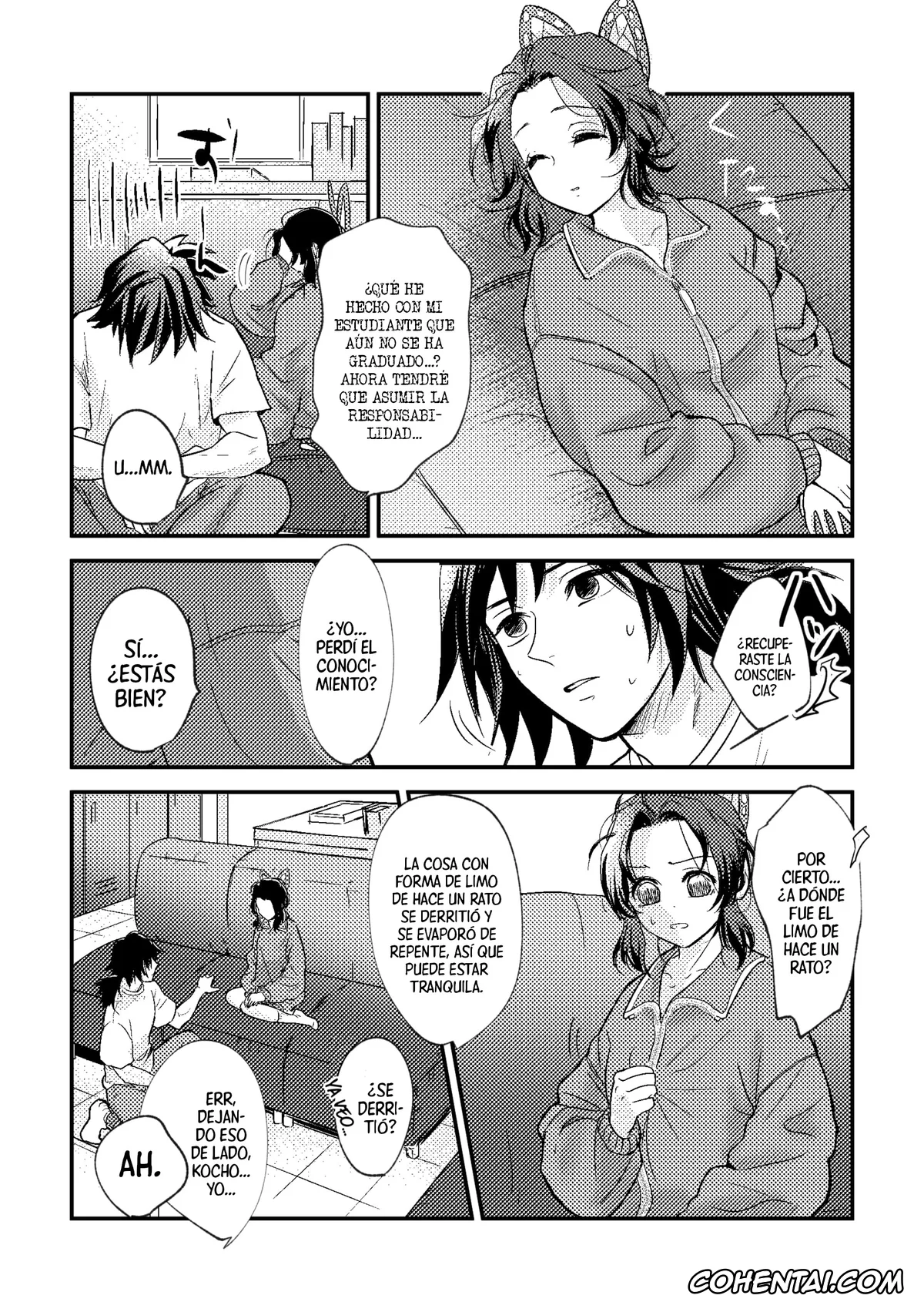 Kimetsu No Yaiba | Demon Slayer hentai, Giyuu Tomioka hentai, Shinobu Kochou hentai, Sensei Souteigai no Jitai desu! | ¡Profesor, esta es una situación inesperada! (Kimetsu no Yaiba), pagina 33