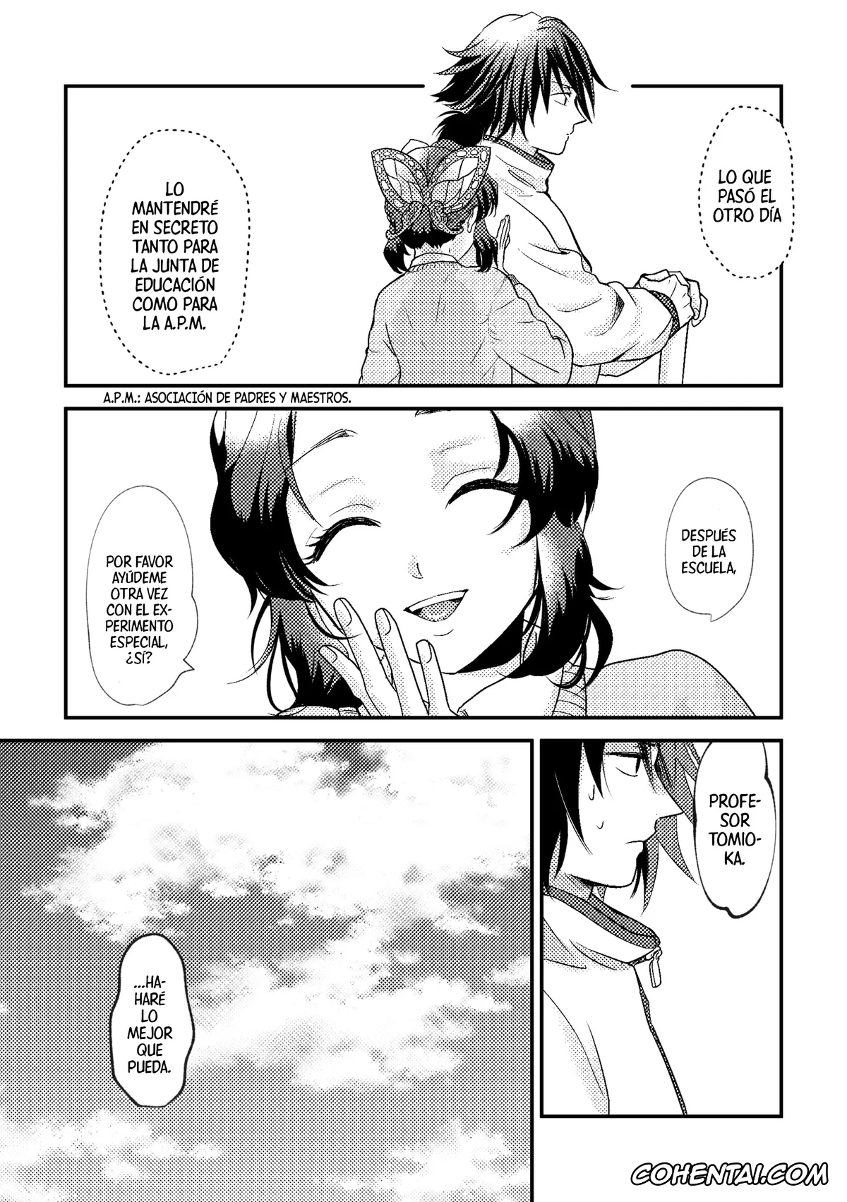 Kimetsu No Yaiba | Demon Slayer xxx, Giyuu Tomioka xxx, Shinobu Kochou xxx, Sensei Souteigai no Jitai desu! | ¡Profesor, esta es una situación inesperada! (Kimetsu no Yaiba), pagina 37