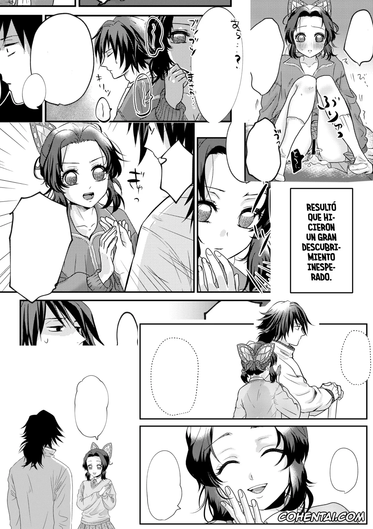Kimetsu No Yaiba | Demon Slayer porno, Giyuu Tomioka porno, Shinobu Kochou porno, Sensei Souteigai no Jitai desu! 2 | ¡Profesor, esta es una situación inesperada! 2 (Kimetsu no Yaiba), pagina 5