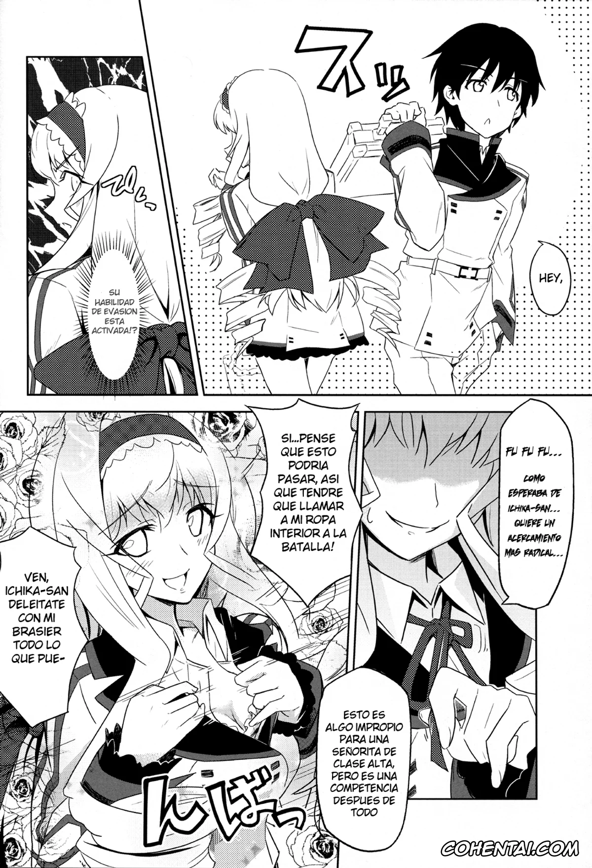 Infinite Stratos hentai, Cecilia Alcott hentai, Ichika Orimura hentai, Noble Heart (Infinite Stratos), pagina 6