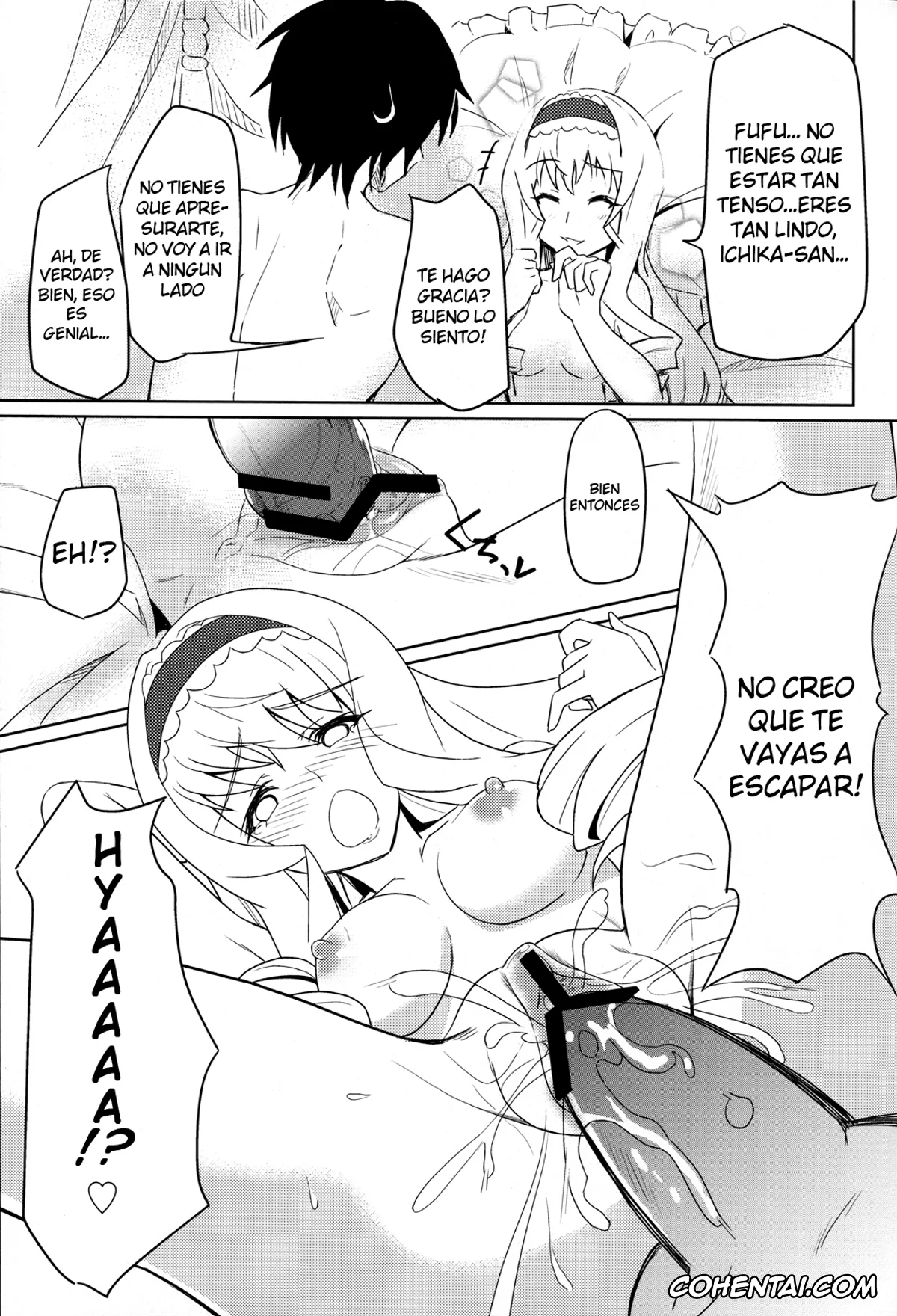 Infinite Stratos xxx, Cecilia Alcott xxx, Ichika Orimura xxx, Noble Heart (Infinite Stratos), pagina 19