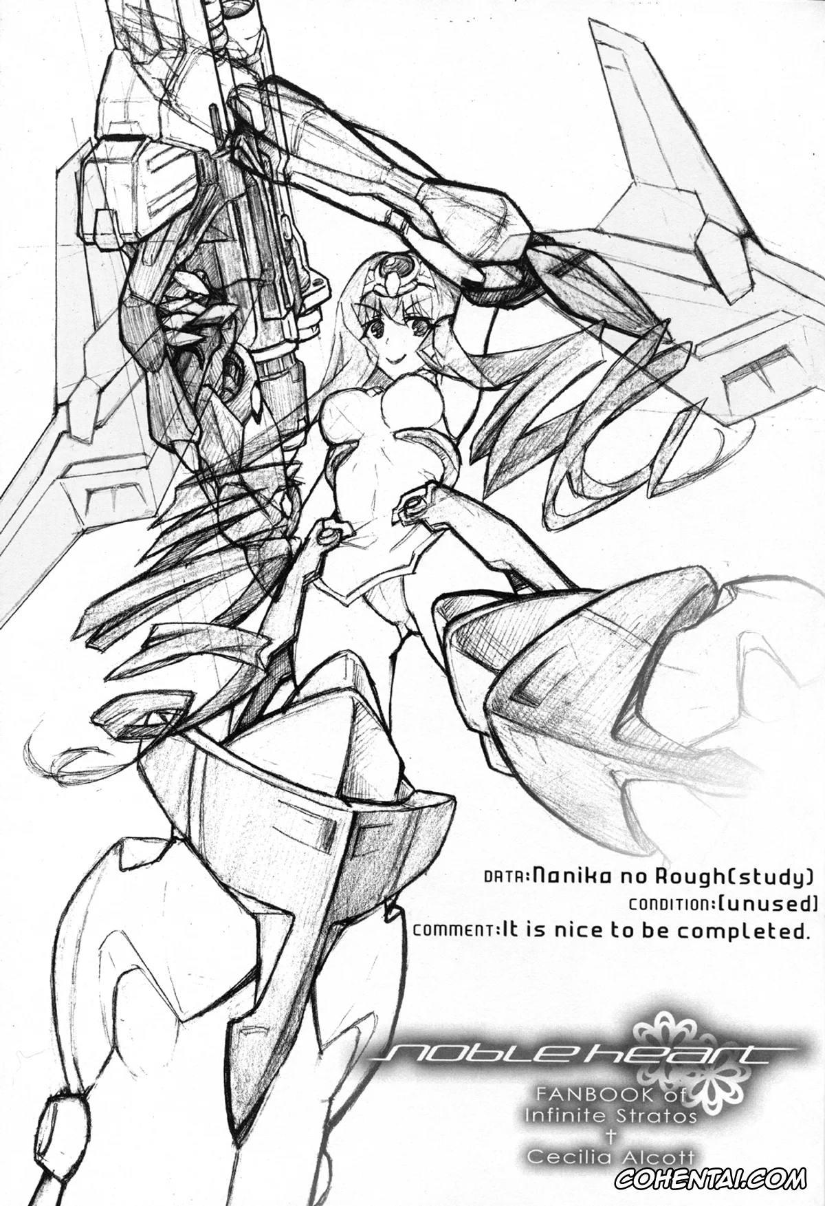 Infinite Stratos xxx, Cecilia Alcott xxx, Ichika Orimura xxx, Noble Heart (Infinite Stratos), pagina 25