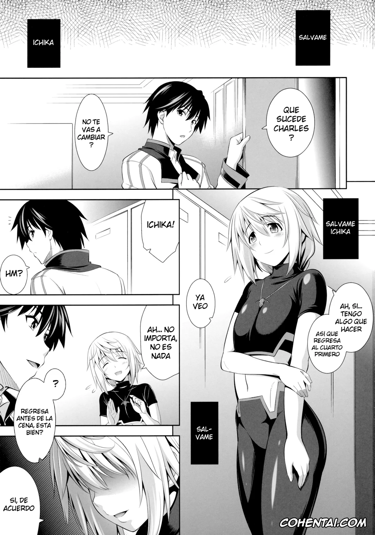 Infinite Stratos hentai, Charlotte Dunois hentai, PRINCESS MAKER (Infinite Stratos), pagina 3