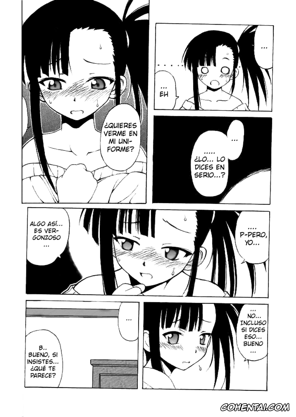 Mahou Sensei Negima hentai, Setsuna Sakurazaki hentai, if CODE02 Setsuna (Mahou Sensei Negima!), pagina 9