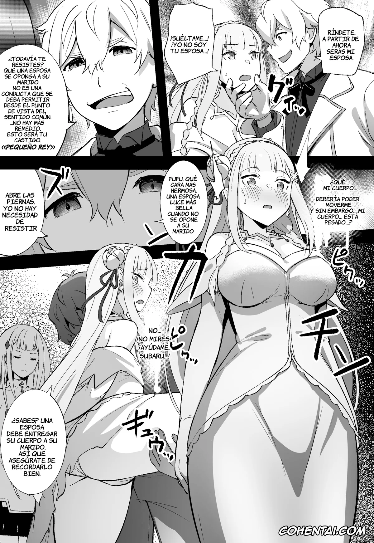 Re:Zero kara Hajimeru Isekai Seikatsu porno, Emilia porno, Regulus Corneas porno, Emilia’s Wedding (Re: Zero kara Hajimeru Isekai Seikatsu), pagina 2