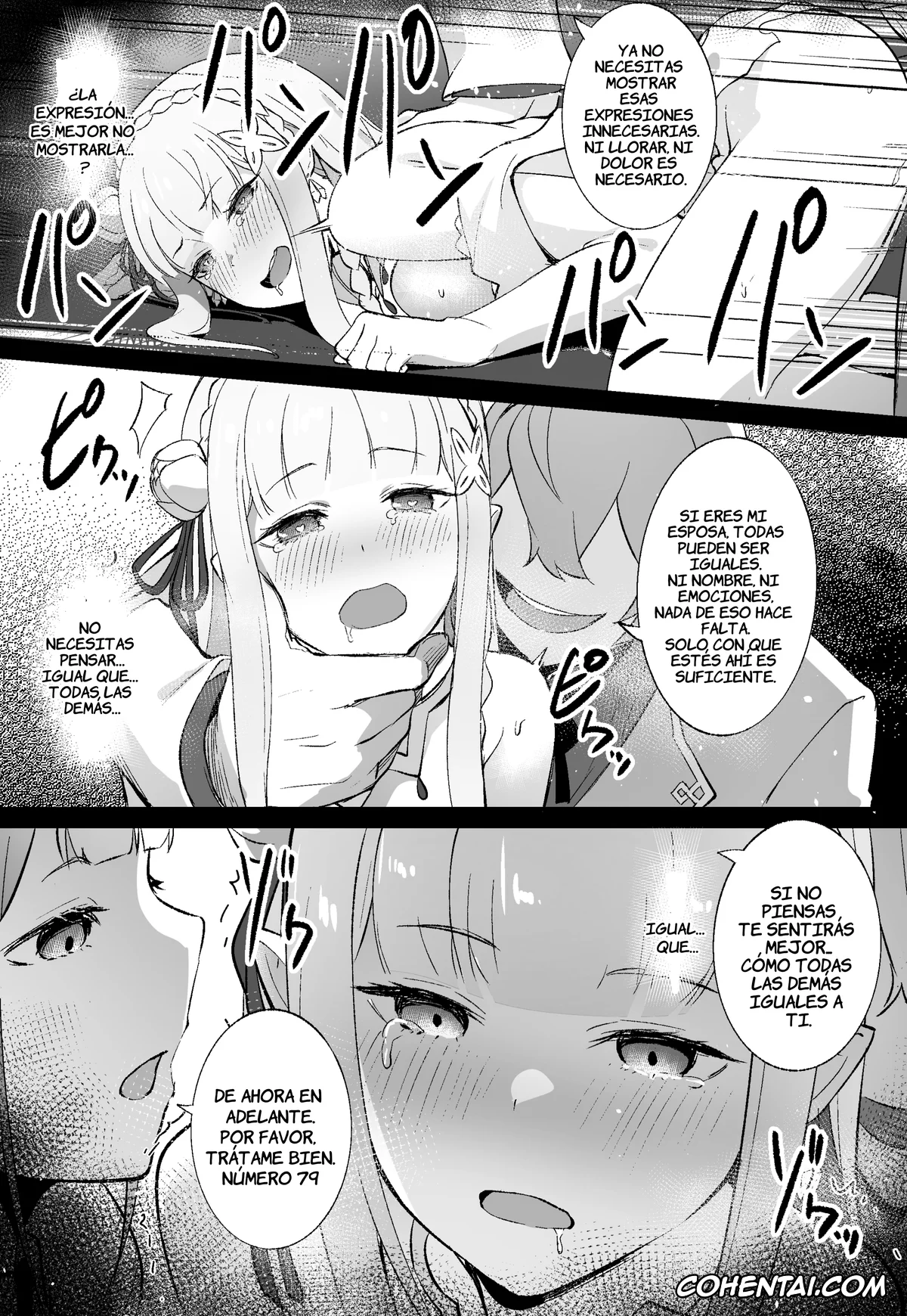 Re:Zero kara Hajimeru Isekai Seikatsu porno, Emilia porno, Regulus Corneas porno, Emilia’s Wedding (Re: Zero kara Hajimeru Isekai Seikatsu), pagina 5