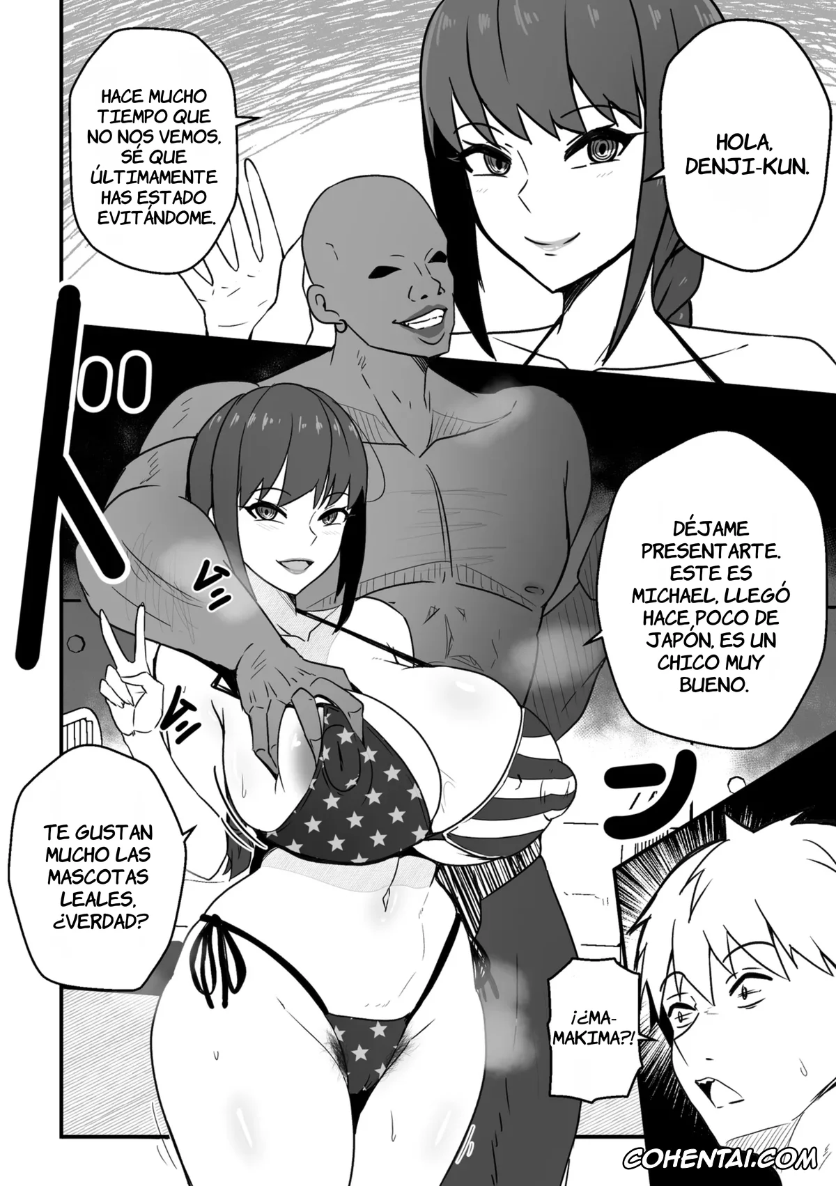 Chainsaw Man hentai, Makima hentai, B-Trayal 56 Makima, pagina 3