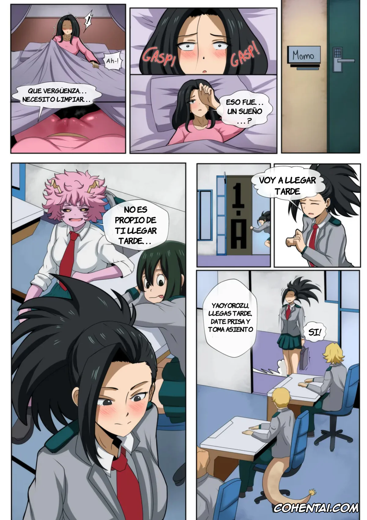 My Hero Academia | Boku No Hero Academia hentai, Momo Yaoyorozu hentai, Ochako Uraraka hentai, Heroine Corruption 2 (Boku no Hero Academia), pagina 9