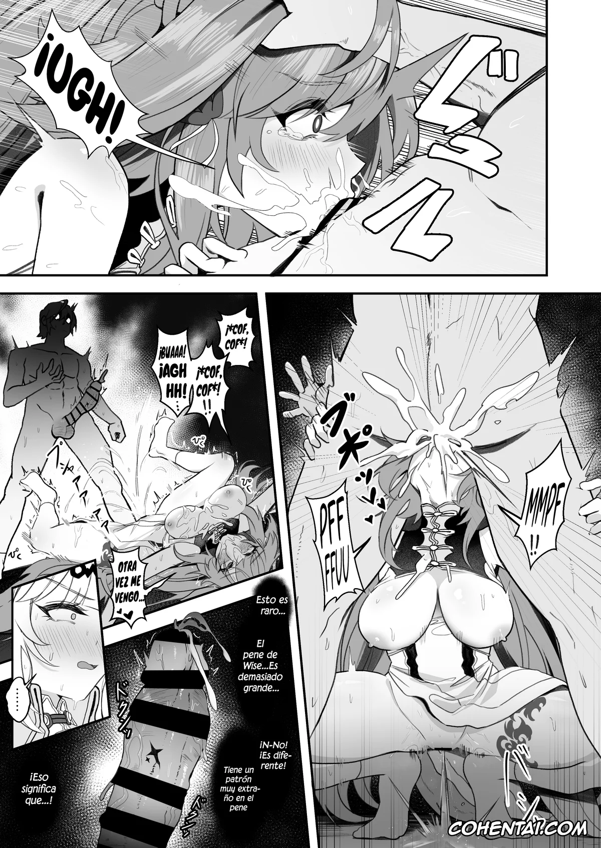 Zenless Zone Zero hentai, Wise hentai, Ye Shunguang hentai, Yixuan hentai, Shishou! Nozoku no Yamete Hayaku Tasuketekudasai! | ¡Maestra! ¡Deje de espiar y ayúdeme! (Zenless Zone Zero), pagina 9