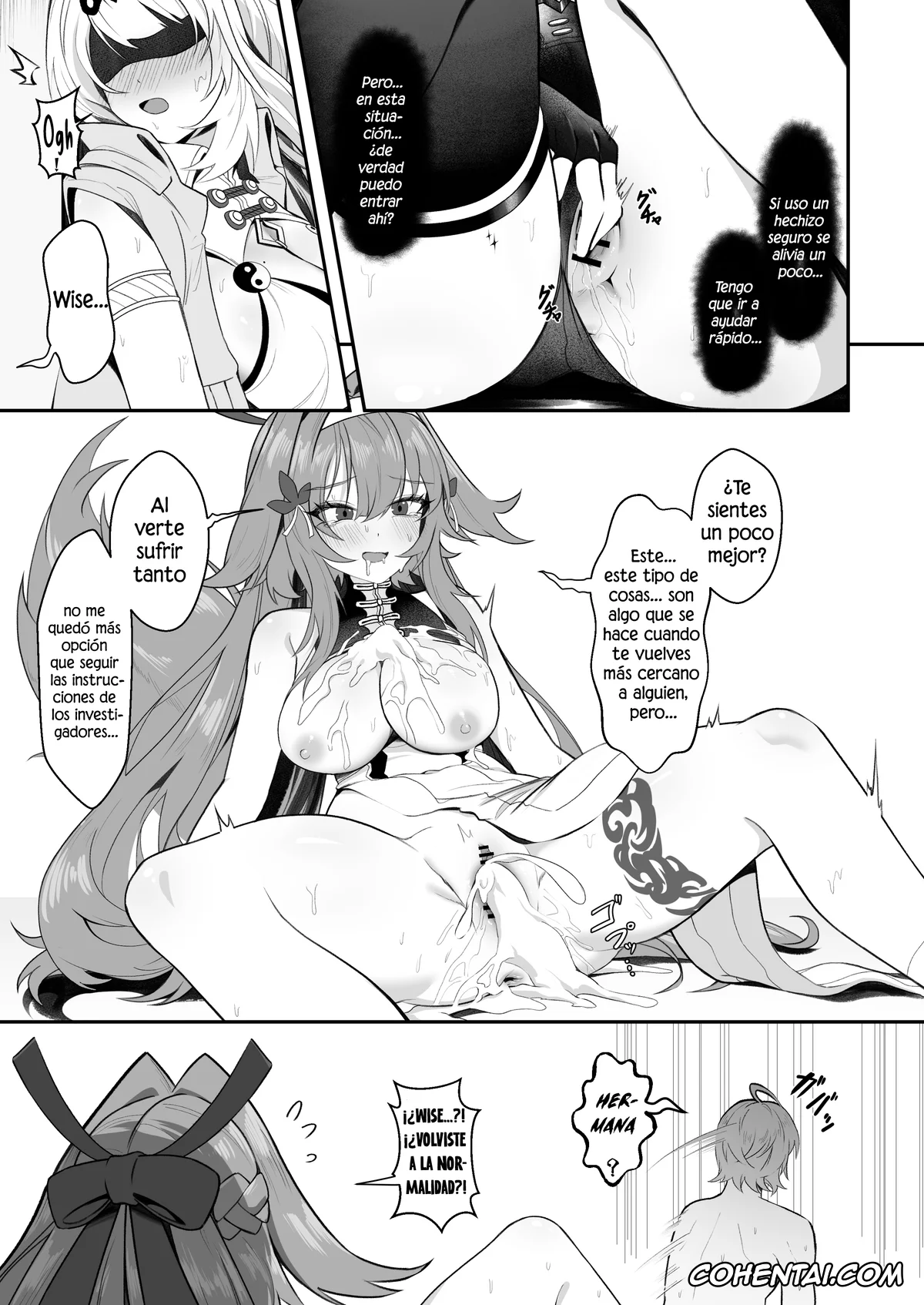 Zenless Zone Zero porno, Wise porno, Ye Shunguang porno, Yixuan porno, Shishou! Nozoku no Yamete Hayaku Tasuketekudasai! | ¡Maestra! ¡Deje de espiar y ayúdeme! (Zenless Zone Zero), pagina 11