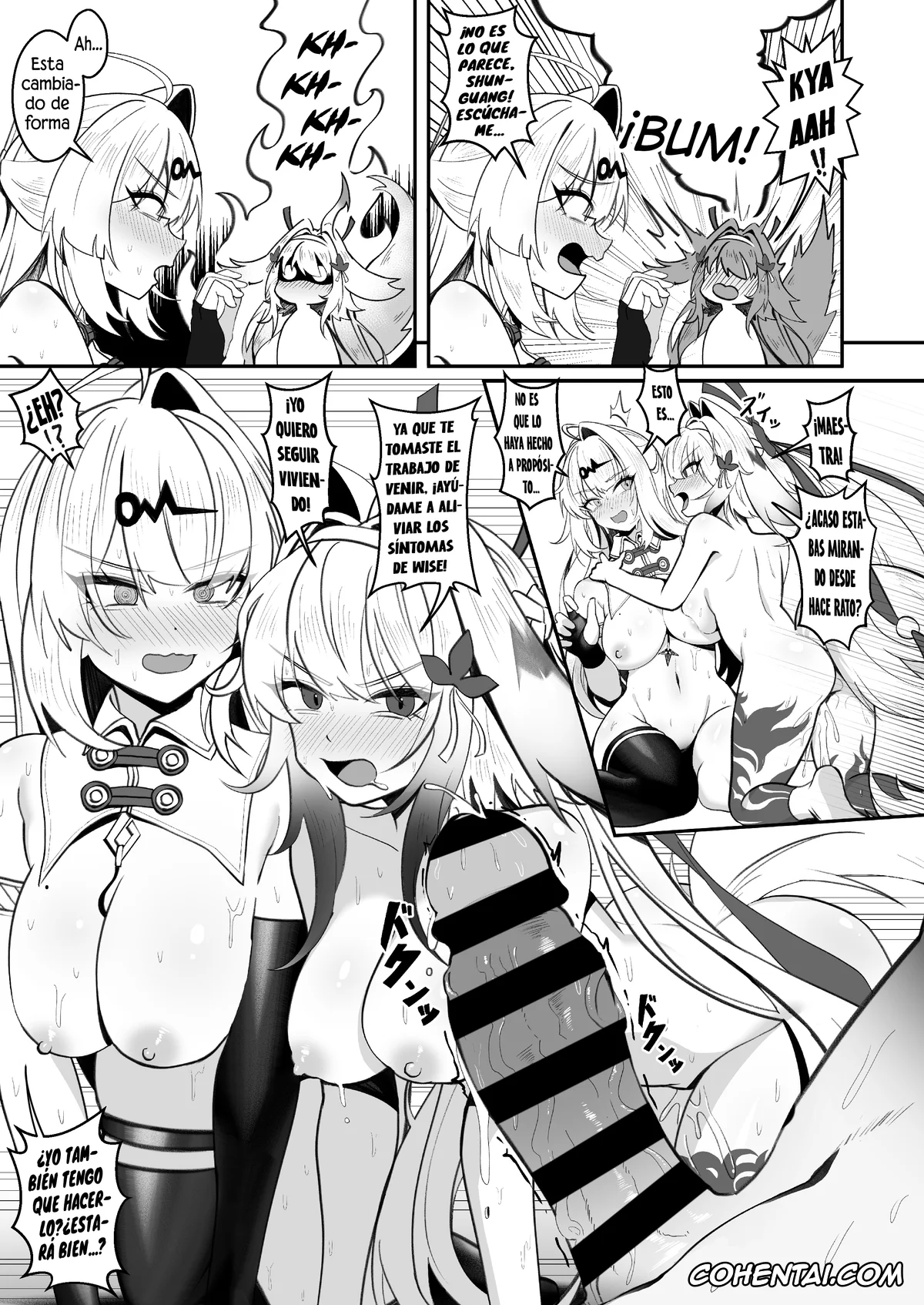 Zenless Zone Zero xxx, Wise xxx, Ye Shunguang xxx, Yixuan xxx, Shishou! Nozoku no Yamete Hayaku Tasuketekudasai! | ¡Maestra! ¡Deje de espiar y ayúdeme! (Zenless Zone Zero), pagina 25
