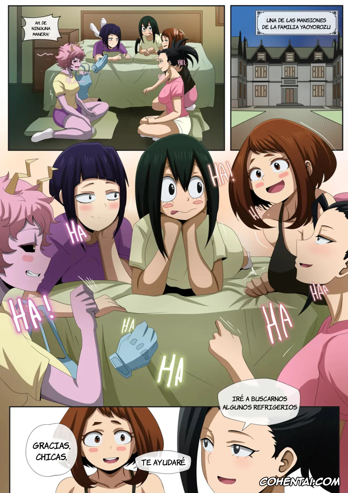 My Hero Academia | Boku No Hero Academia porno, Kyoka Jiro porno, Mina Ashido porno, Momo Yaoyorozu porno, Ochako Uraraka porno, Tooru Hagakure porno, Tsuyu Asui porno, Heroine Corruption 3 (Boku no Hero Academia), pagina 2