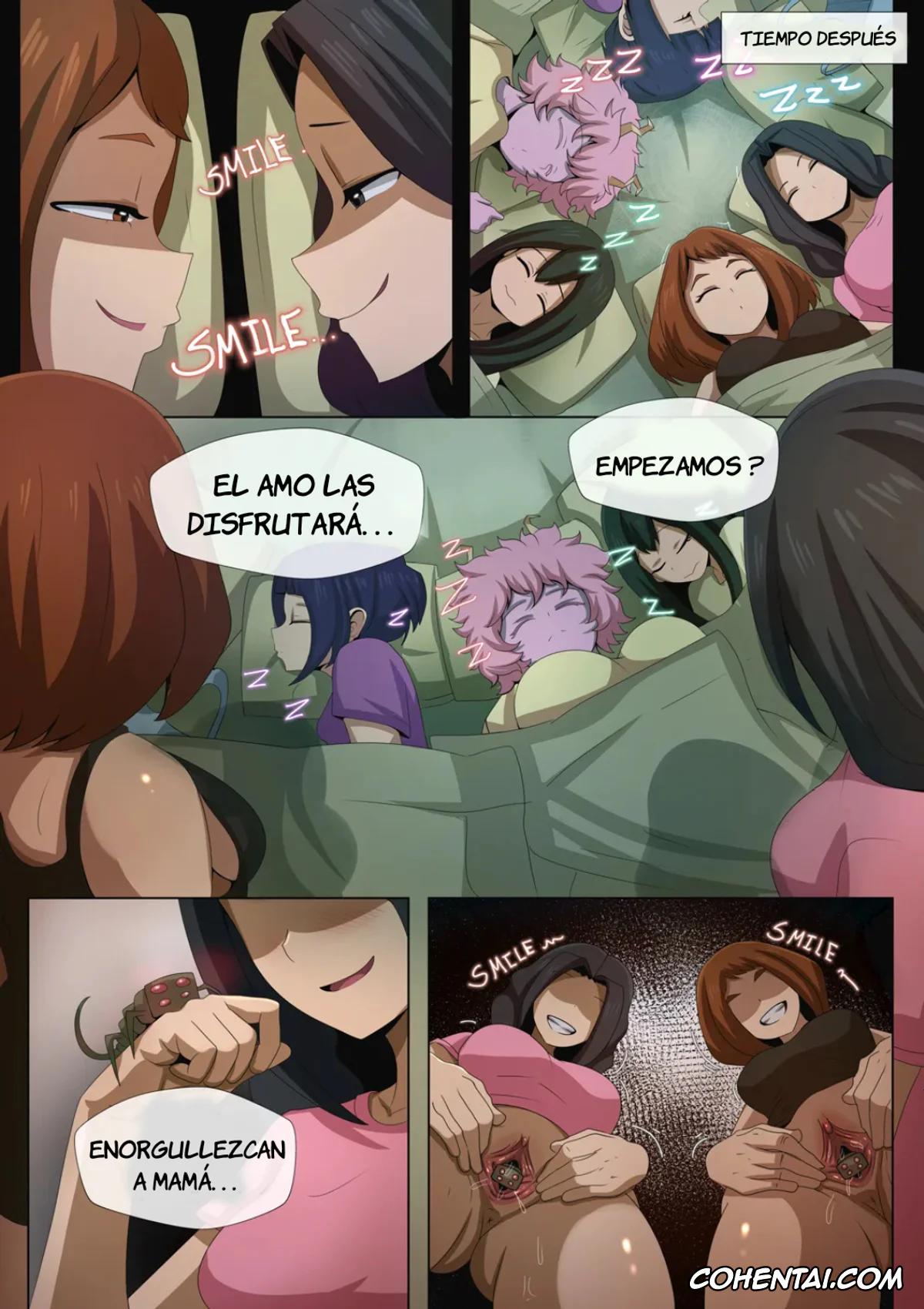 My Hero Academia | Boku No Hero Academia xxx, Kyoka Jiro xxx, Mina Ashido xxx, Momo Yaoyorozu xxx, Ochako Uraraka xxx, Tooru Hagakure xxx, Tsuyu Asui xxx, Heroine Corruption 3 (Boku no Hero Academia), pagina 4