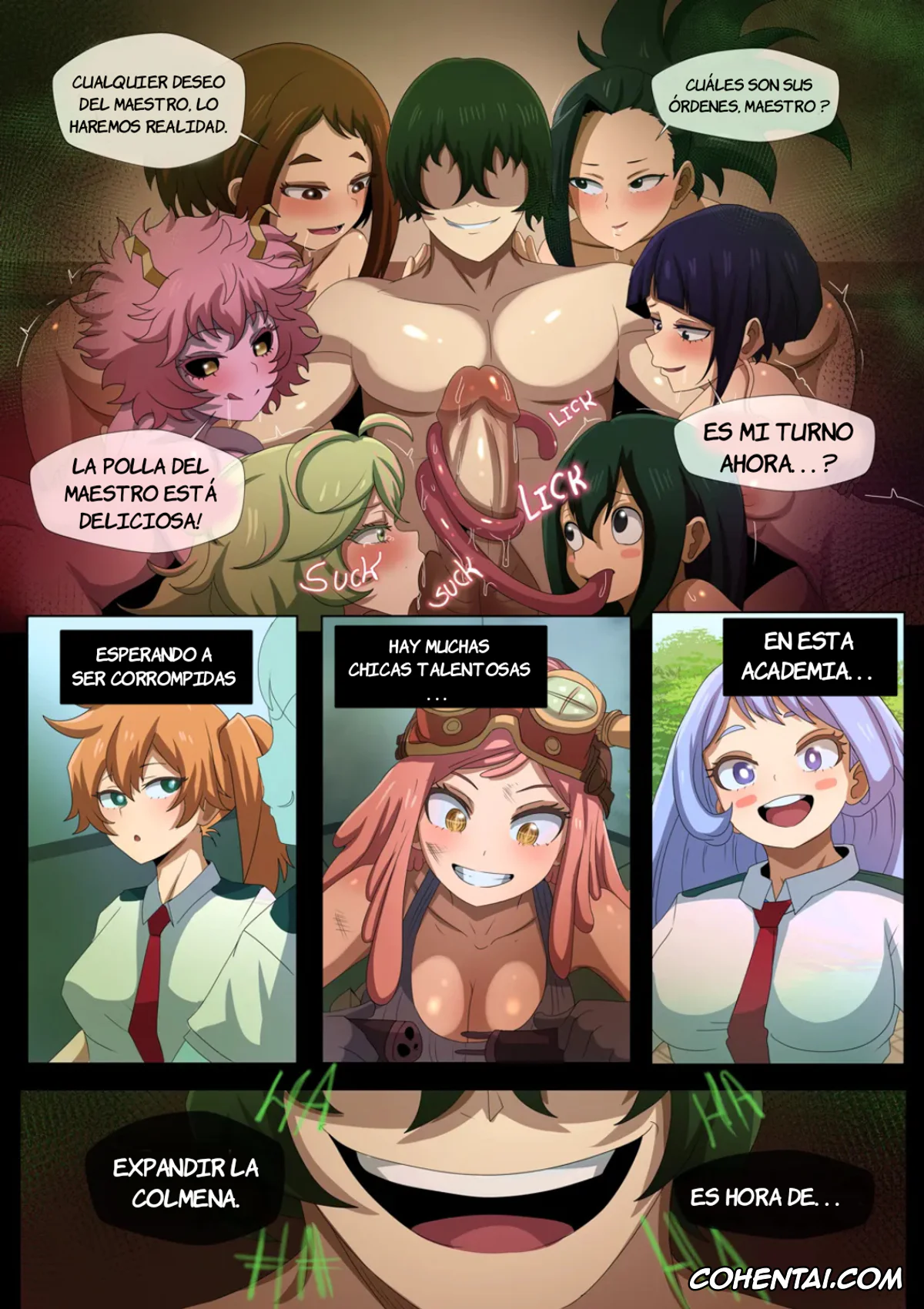 My Hero Academia | Boku No Hero Academia hentai, Kyoka Jiro hentai, Mina Ashido hentai, Momo Yaoyorozu hentai, Ochako Uraraka hentai, Tooru Hagakure hentai, Tsuyu Asui hentai, Heroine Corruption 3 (Boku no Hero Academia), pagina 33
