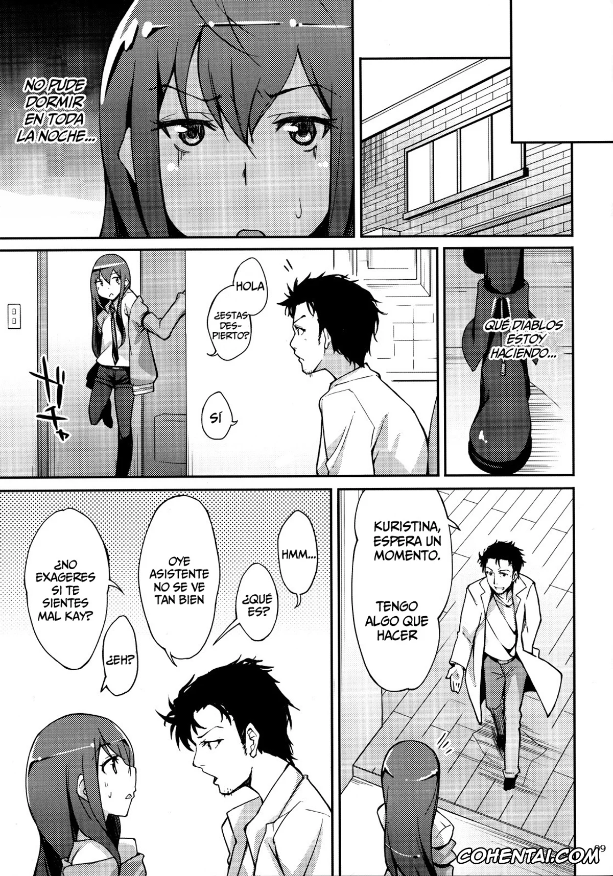 Steins;Gate porno, Kurisu Makise porno, Rintarou Okabe | Okarin porno, Melancholic love (Steins;Gate), pagina 8