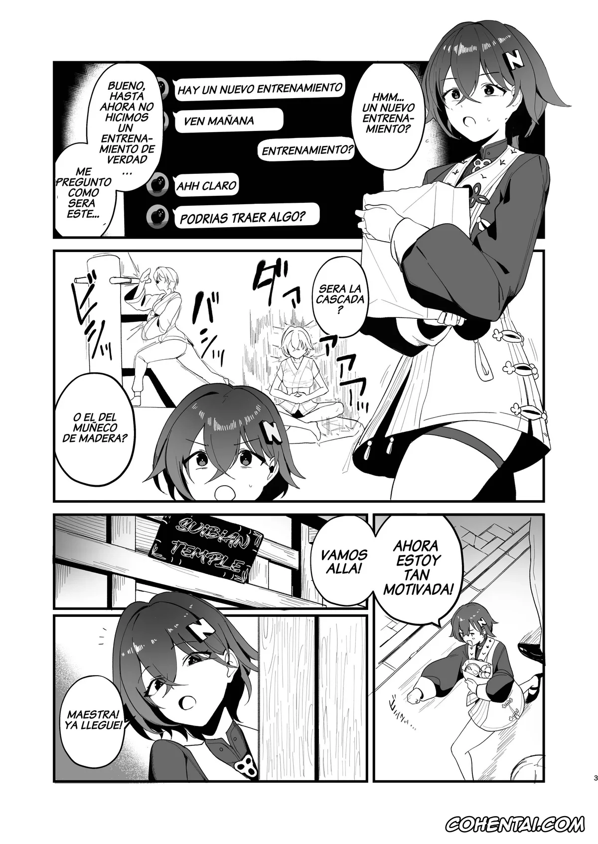 Zenless Zone Zero porno, Belle porno, Ju Fufu porno, Yixuan porno, Tekitoukan no Mottomo Tekitou na Ichinichi | El dia mas aleatorio en el templo Suibian (Zenless Zone Zero), pagina 2