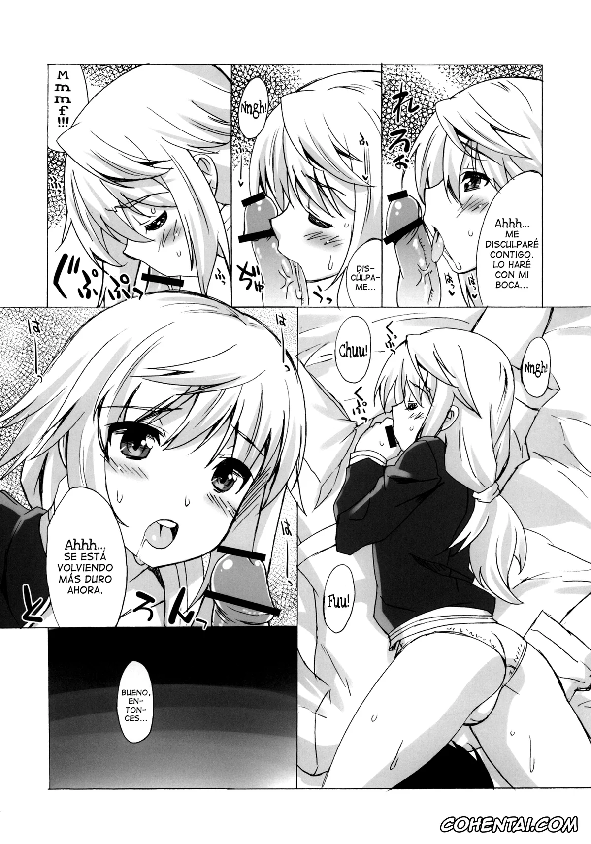 Infinite Stratos hentai, Charlotte Dunois hentai, Makuu Tsuushin IS + Card (Infinite Stratos), pagina 6