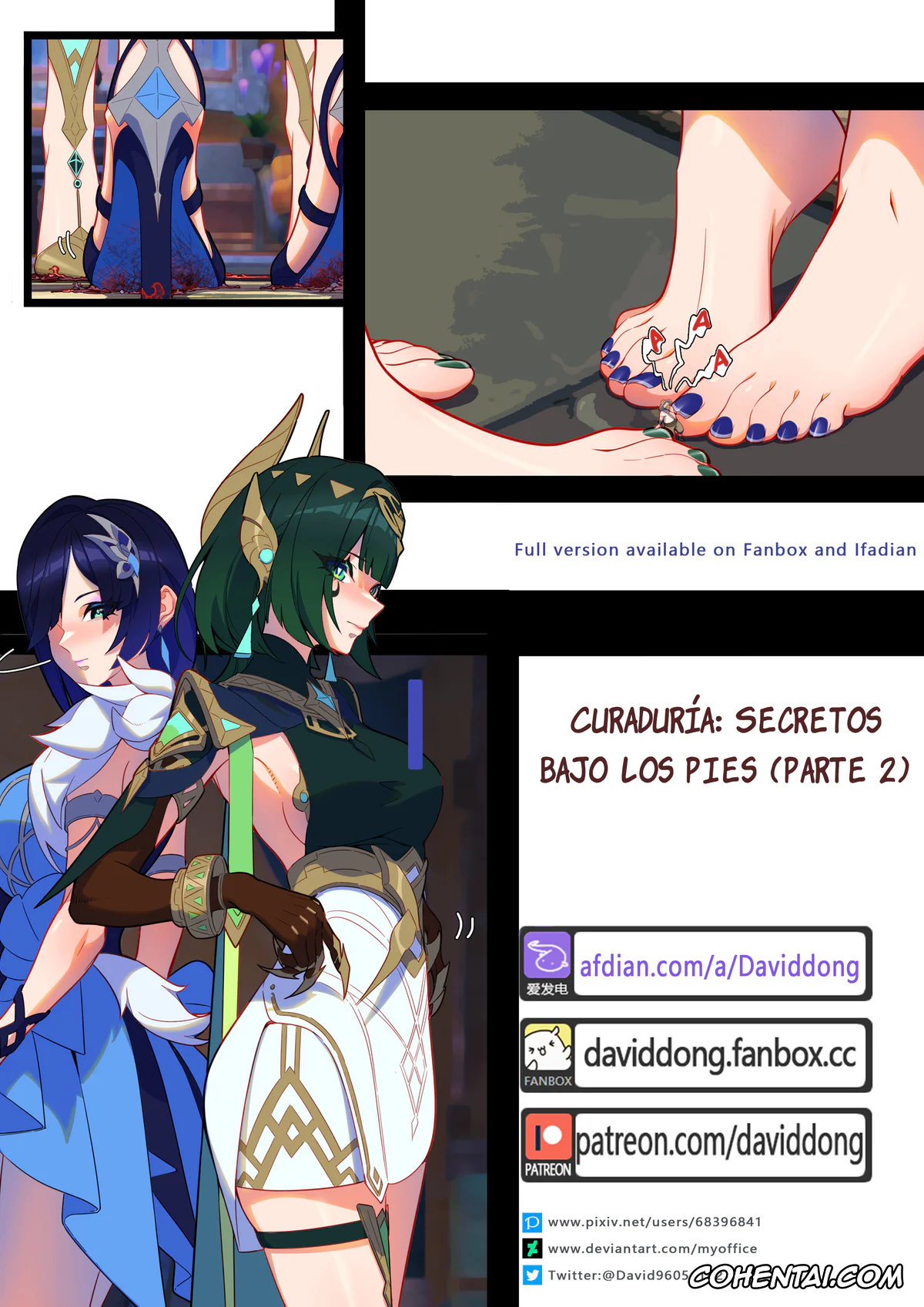 Genshin Impact xxx, Nefer xxx, Yelan xxx, Curatorium: Underfoot Secrets, pagina 7