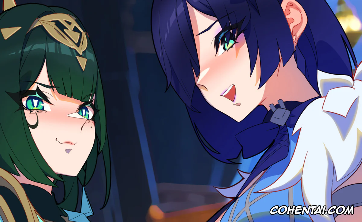 Genshin Impact hentai, Nefer hentai, Yelan hentai, Curatorium: Underfoot Secrets, pagina 12