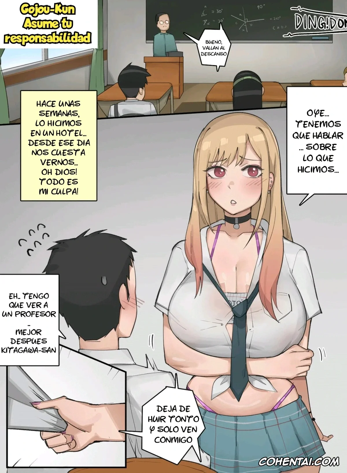 Sono Bisque Doll Wa Koi O Suru | My Dress-Up Darling xxx, Marin Kitagawa xxx, Wakana Gojou xxx, ¡Gojou-kun, Asume tu Responsabilidad! (Sono Bisque Doll wa Koi o Suru), pagina 1