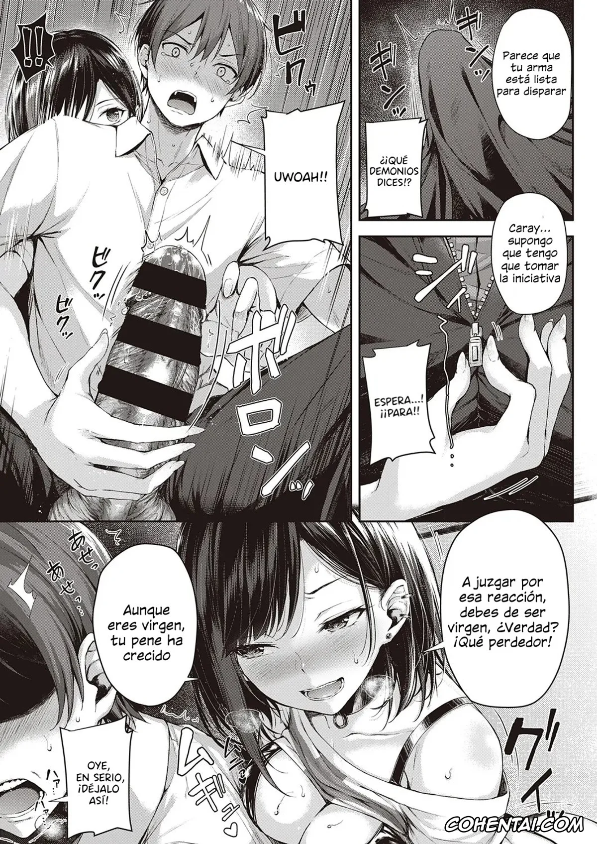 Original hentai, Koi no Gunfight – Capítulo 1 (COMIC ExE), pagina 9