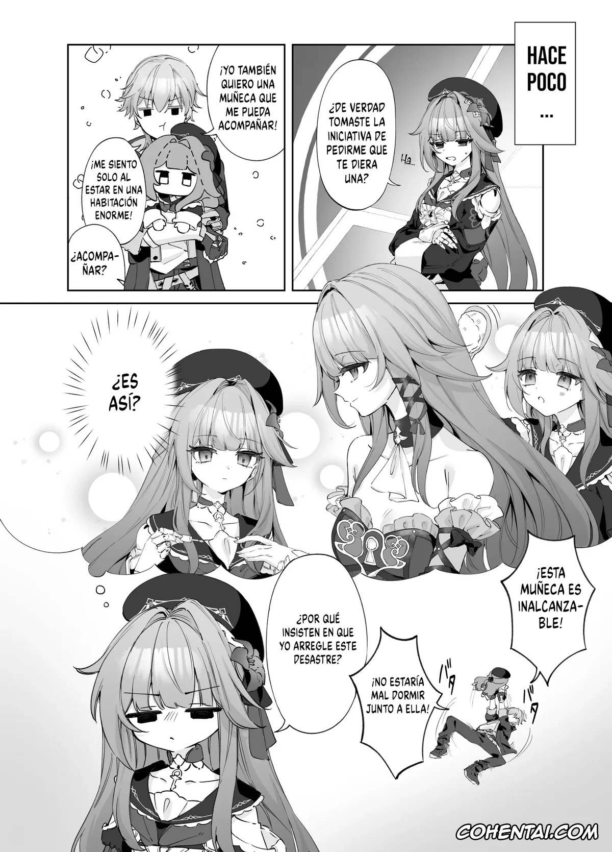 Honkai: Star Rail hentai, Caelus hentai, Herta hentai, Maid-fuku de Gohoushi Shite Morau Hanashi | Una historia sobre ser atendido por alguien vestida de sirvienta. (Honkai: Star Rail), pagina 3