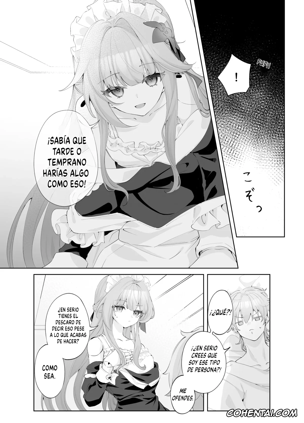 Honkai: Star Rail xxx, Caelus xxx, Herta xxx, Maid-fuku de Gohoushi Shite Morau Hanashi | Una historia sobre ser atendido por alguien vestida de sirvienta. (Honkai: Star Rail), pagina 10