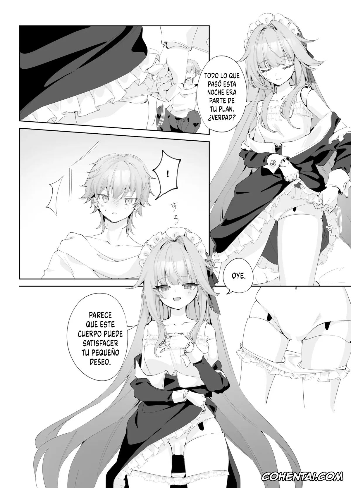 Honkai: Star Rail porno, Caelus porno, Herta porno, Maid-fuku de Gohoushi Shite Morau Hanashi | Una historia sobre ser atendido por alguien vestida de sirvienta. (Honkai: Star Rail), pagina 11