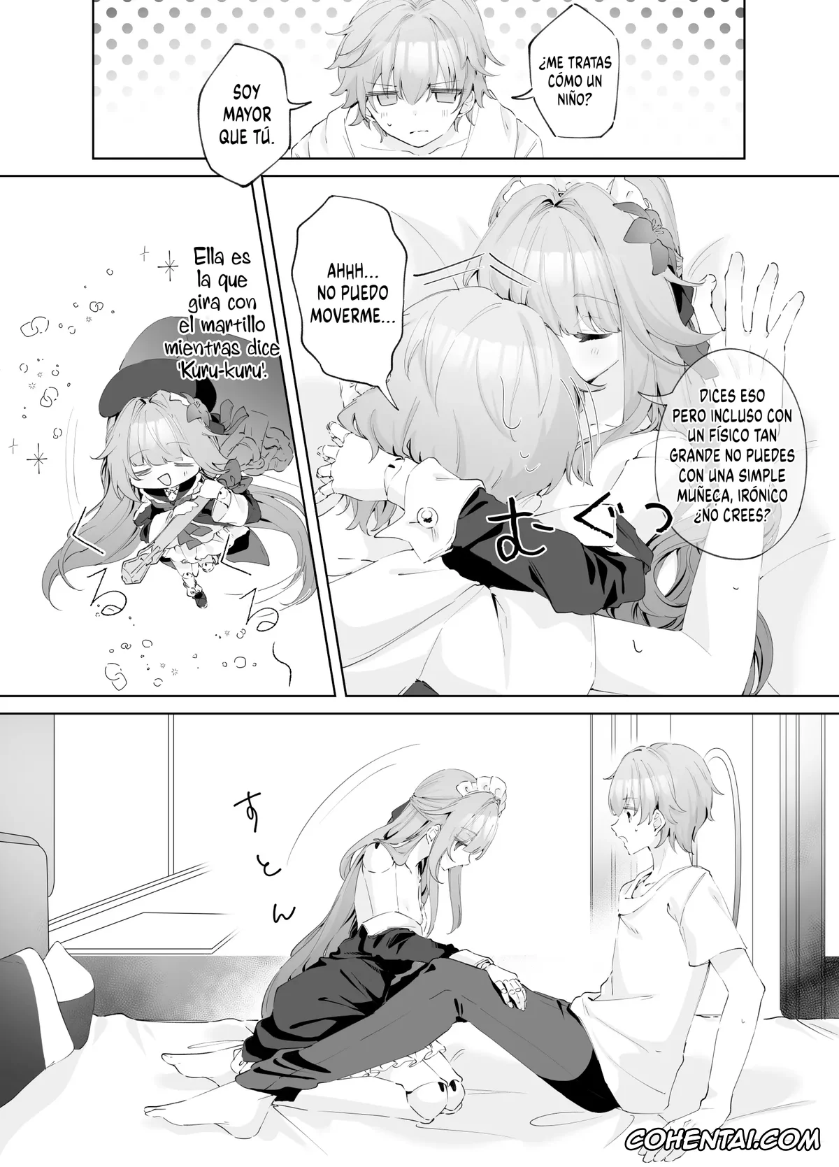 Honkai: Star Rail xxx, Caelus xxx, Herta xxx, Maid-fuku de Gohoushi Shite Morau Hanashi | Una historia sobre ser atendido por alguien vestida de sirvienta. (Honkai: Star Rail), pagina 13