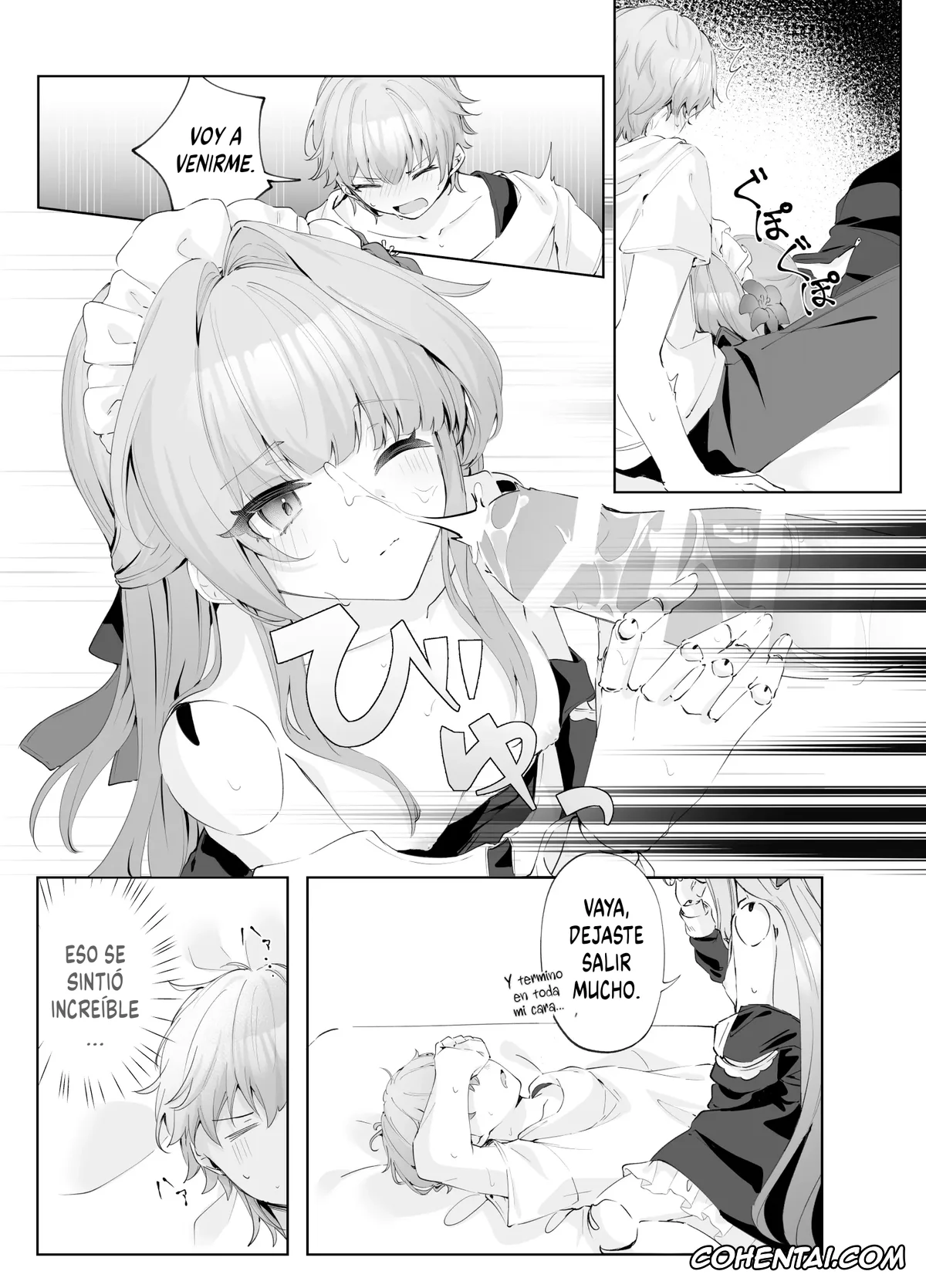 Honkai: Star Rail xxx, Caelus xxx, Herta xxx, Maid-fuku de Gohoushi Shite Morau Hanashi | Una historia sobre ser atendido por alguien vestida de sirvienta. (Honkai: Star Rail), pagina 16
