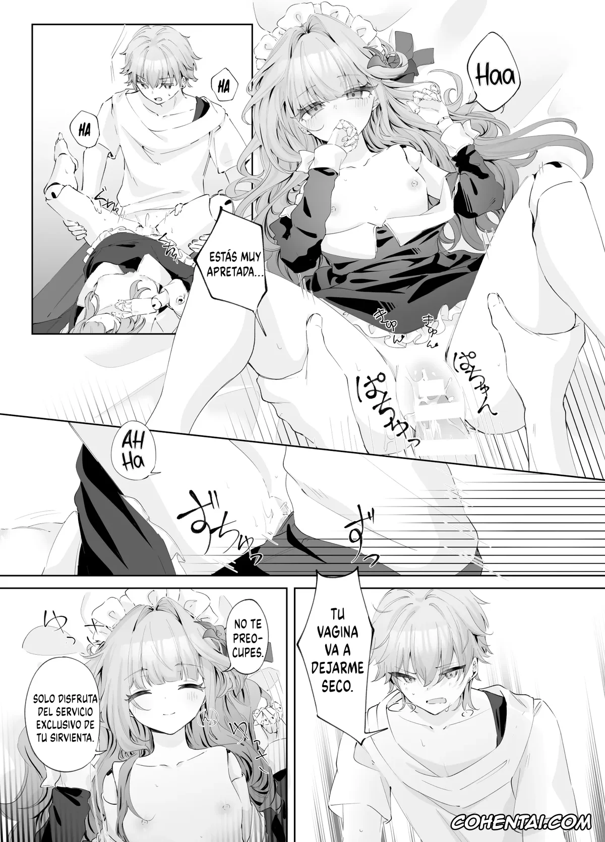 Honkai: Star Rail hentai, Caelus hentai, Herta hentai, Maid-fuku de Gohoushi Shite Morau Hanashi | Una historia sobre ser atendido por alguien vestida de sirvienta. (Honkai: Star Rail), pagina 18