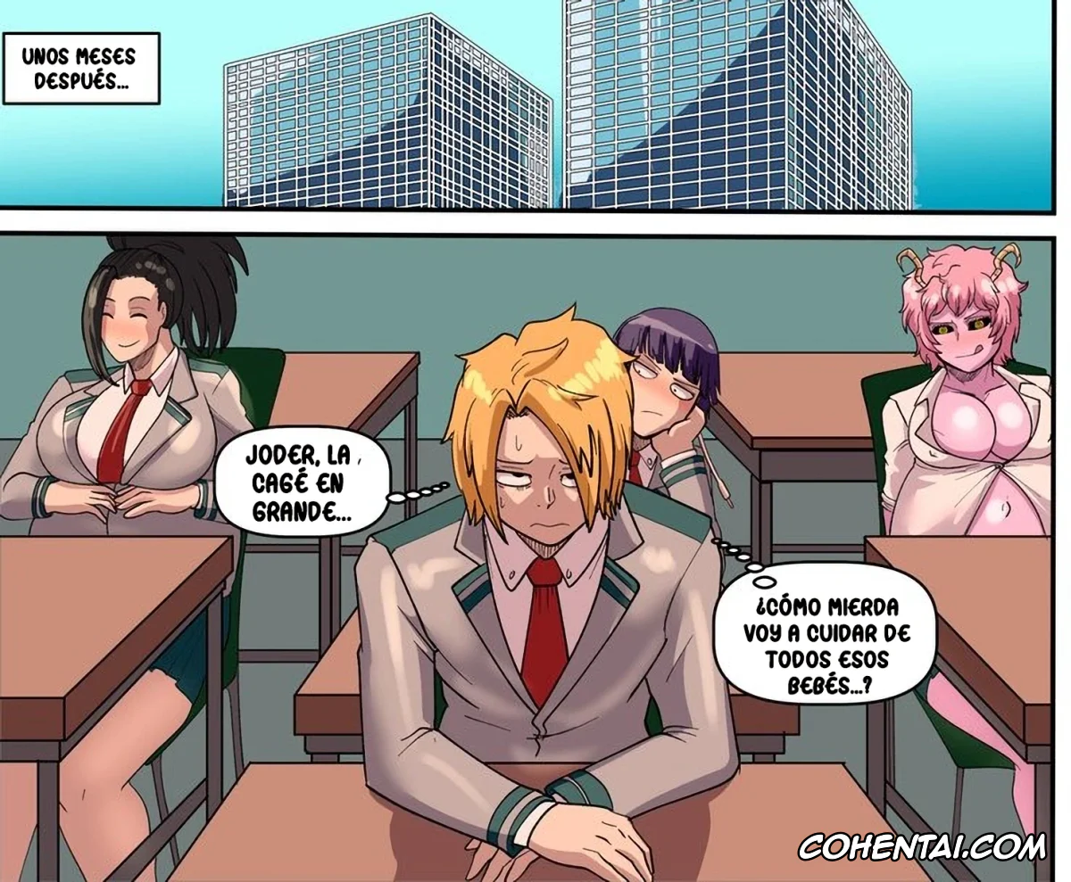 My Hero Academia | Boku No Hero Academia porno, Denki Kaminari porno, Ibara Shiozaki porno, Itsuka Kendou porno, Kyoka Jiro porno, Mina Ashido porno, Momo Yaoyorozu porno, Mount Lady porno, Nejire Hado porno, Reiko Yanagi porno, Setsuna Tokage porno, El Relámpago de la Lujuria (Boku no Hero Academia), pagina 14