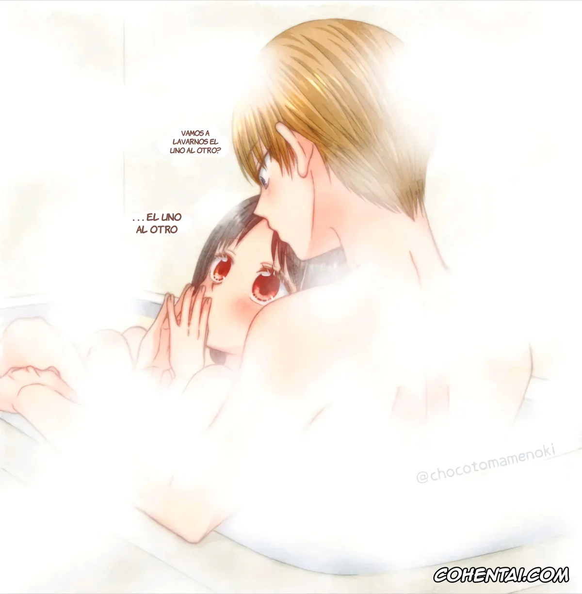 Kaguya-Sama Wa Kokurasetai | Kaguya-Sama Love Is War hentai, Kaguya Shinomiya hentai, Miyuki Shirogane hentai, Shirokagu-chan en la Bañera (Kaguya-sama wa Kokurasetai), pagina 3