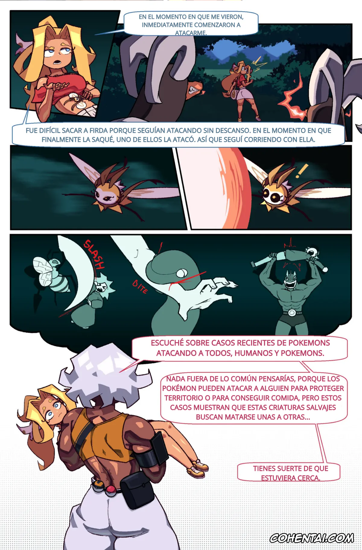 Pokemon | Pocket Monsters porno, Bug bite Chapter 5 (Roads), pagina 14