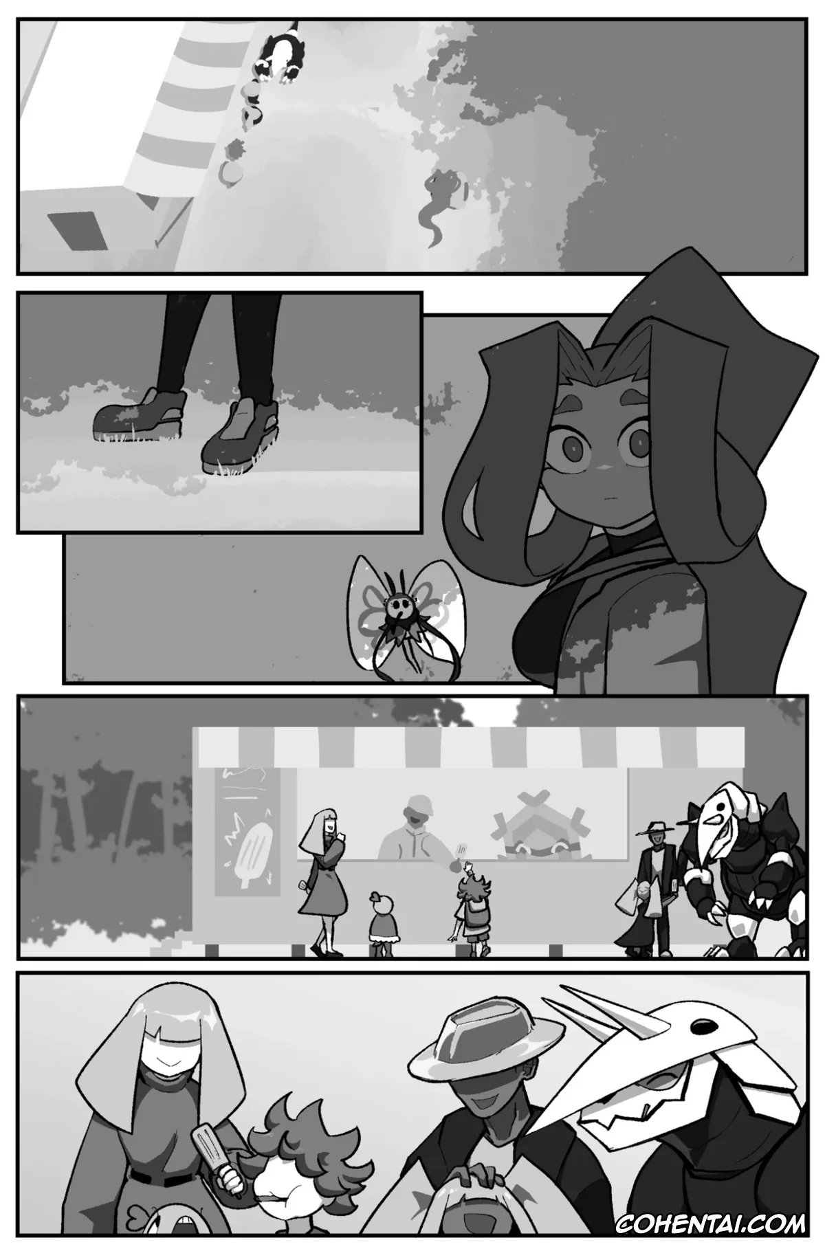 Pokemon | Pocket Monsters porno, Bug Bite Chapter 8, Family, pagina 8